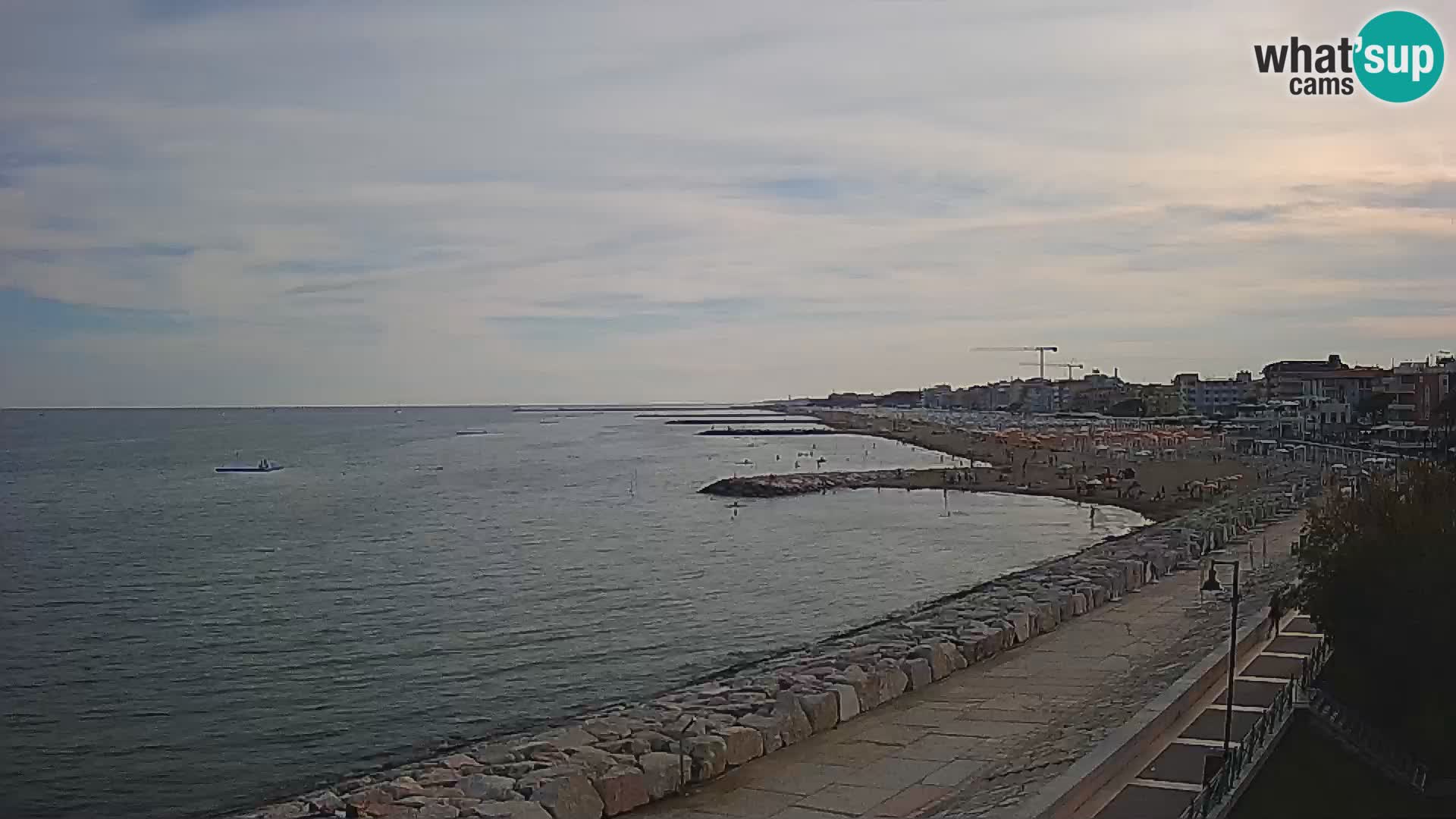 Webcam Caorle Ponente – panorama dall’ASS. Marinai di Caorle
