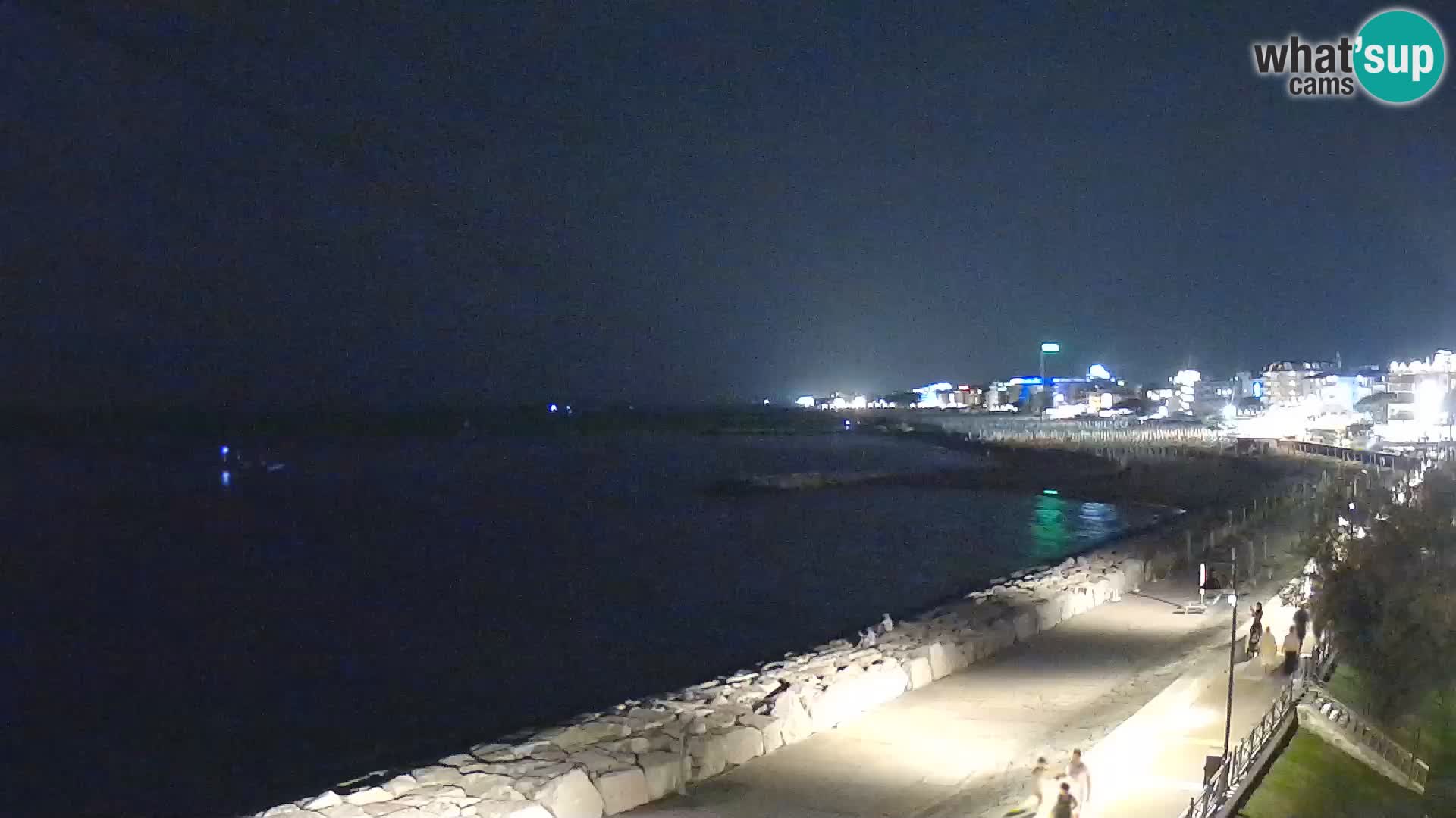 Webcam Caorle Ponente – Vue depuis les Marinai di Caorle