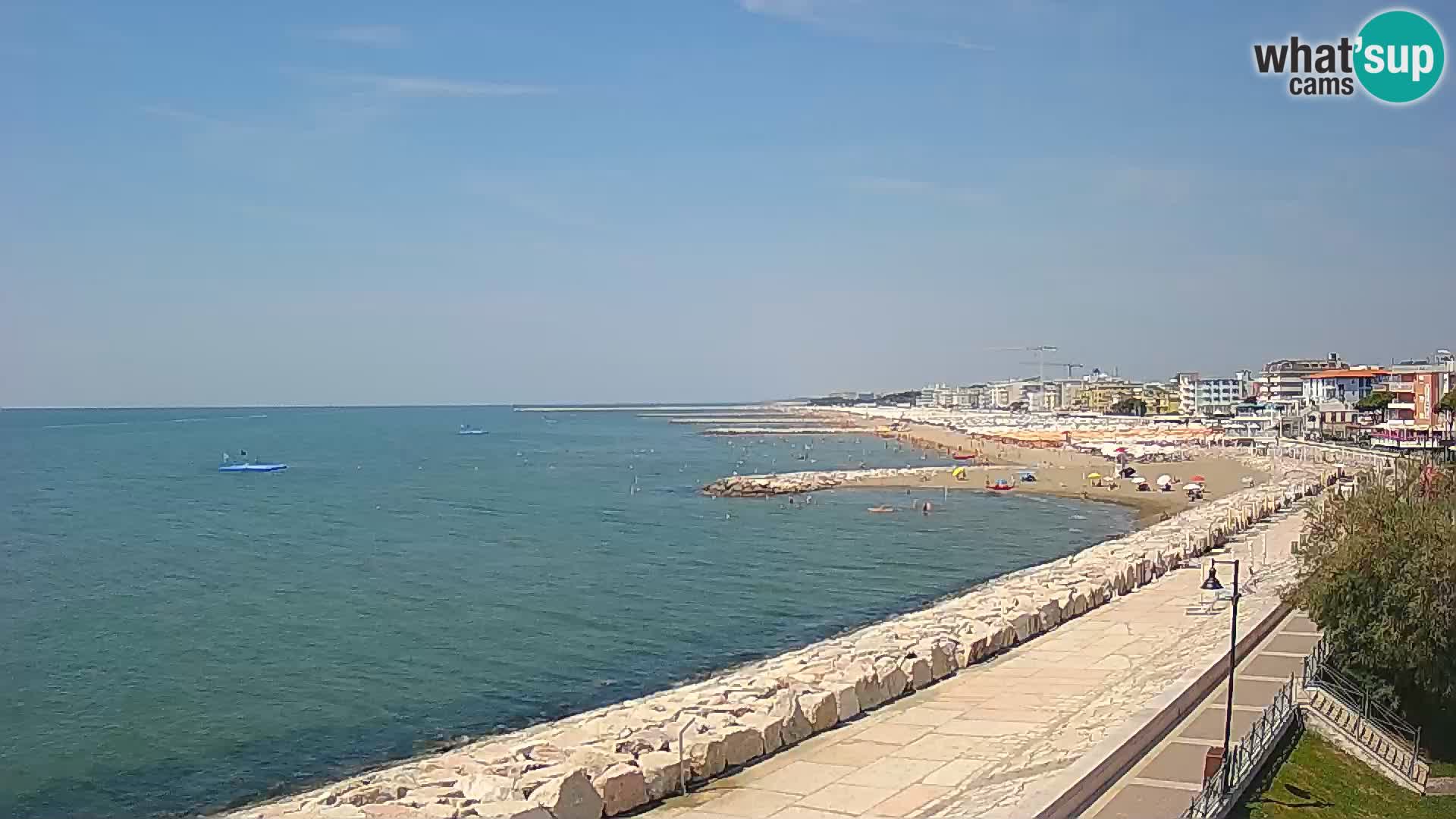 Webcam Caorle Ponente – View from Marinai di Caorle