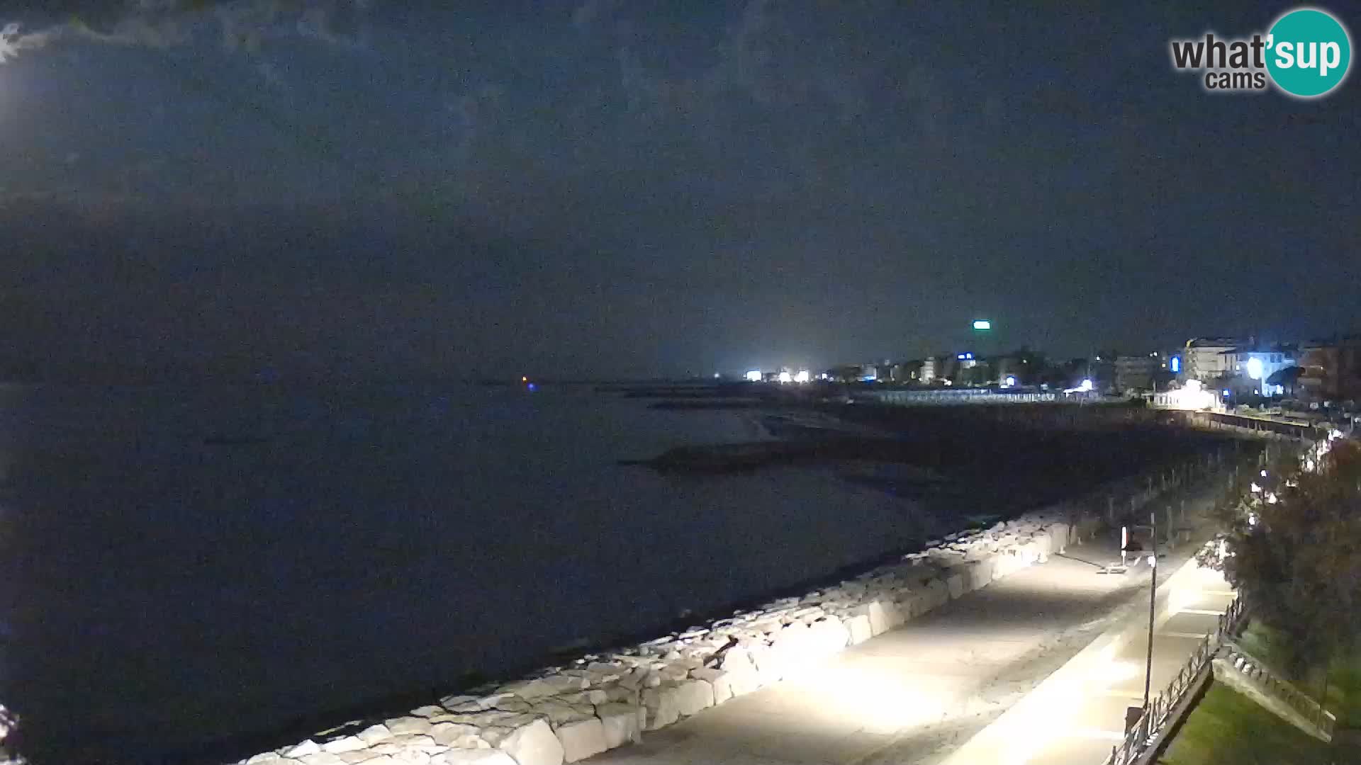Webcam Caorle Ponente – Vue depuis les Marinai di Caorle