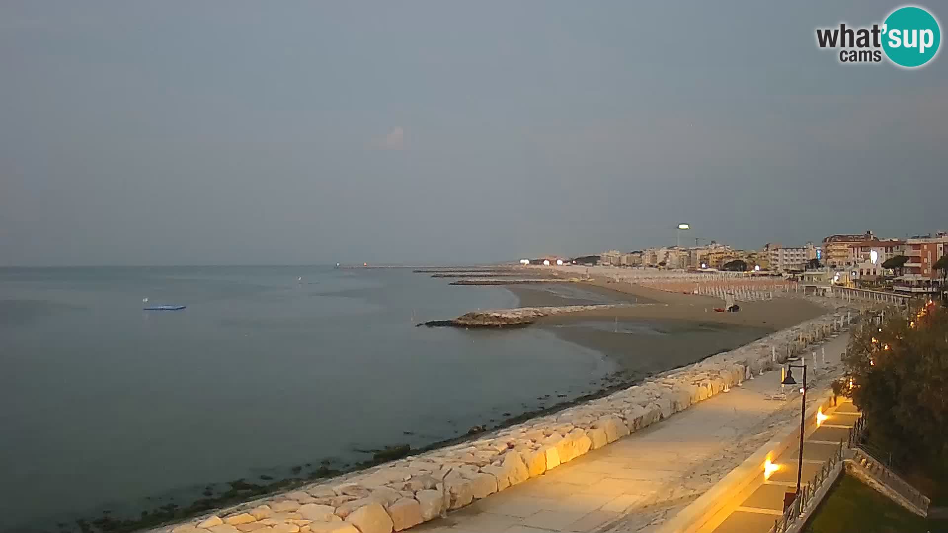 Webcam Caorle Ponente – panorama dall’ASS. Marinai di Caorle