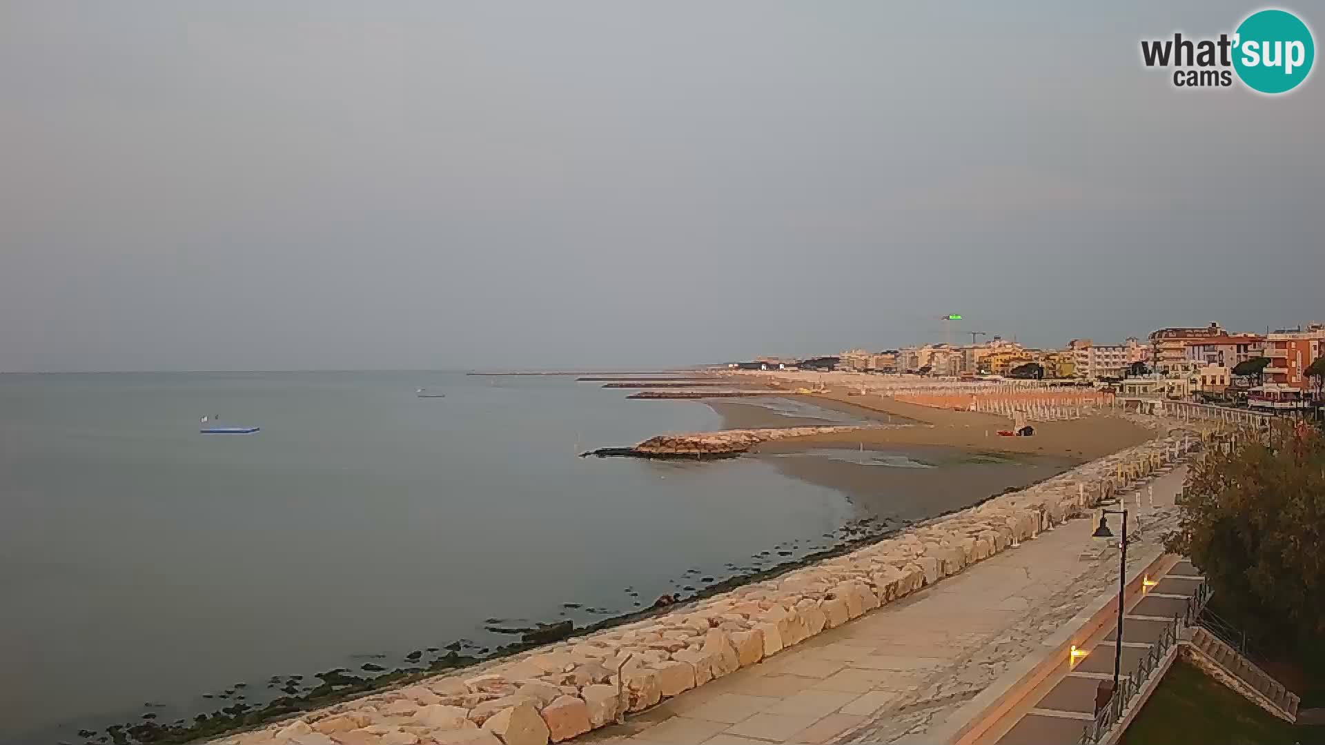 Webcam Caorle Ponente – View from Marinai di Caorle