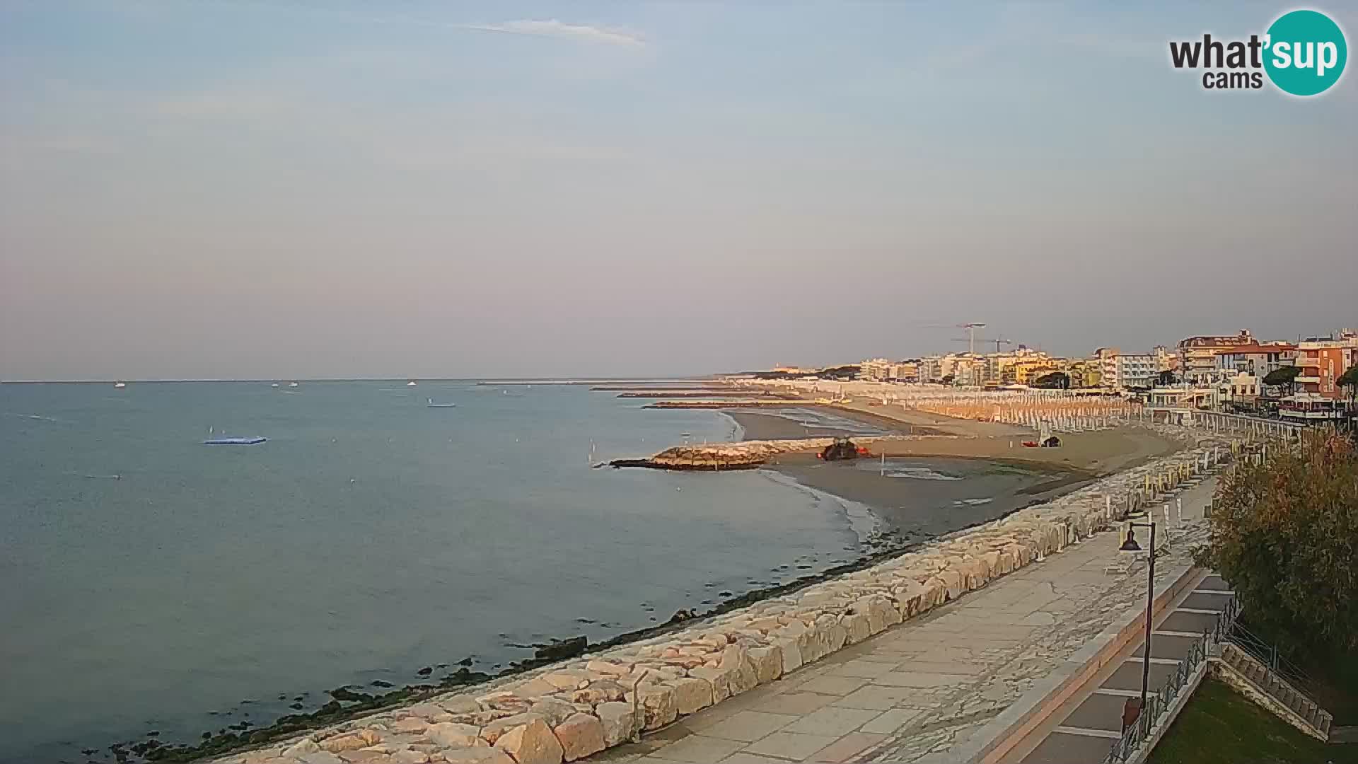 Webcam Caorle Ponente – View from Marinai di Caorle