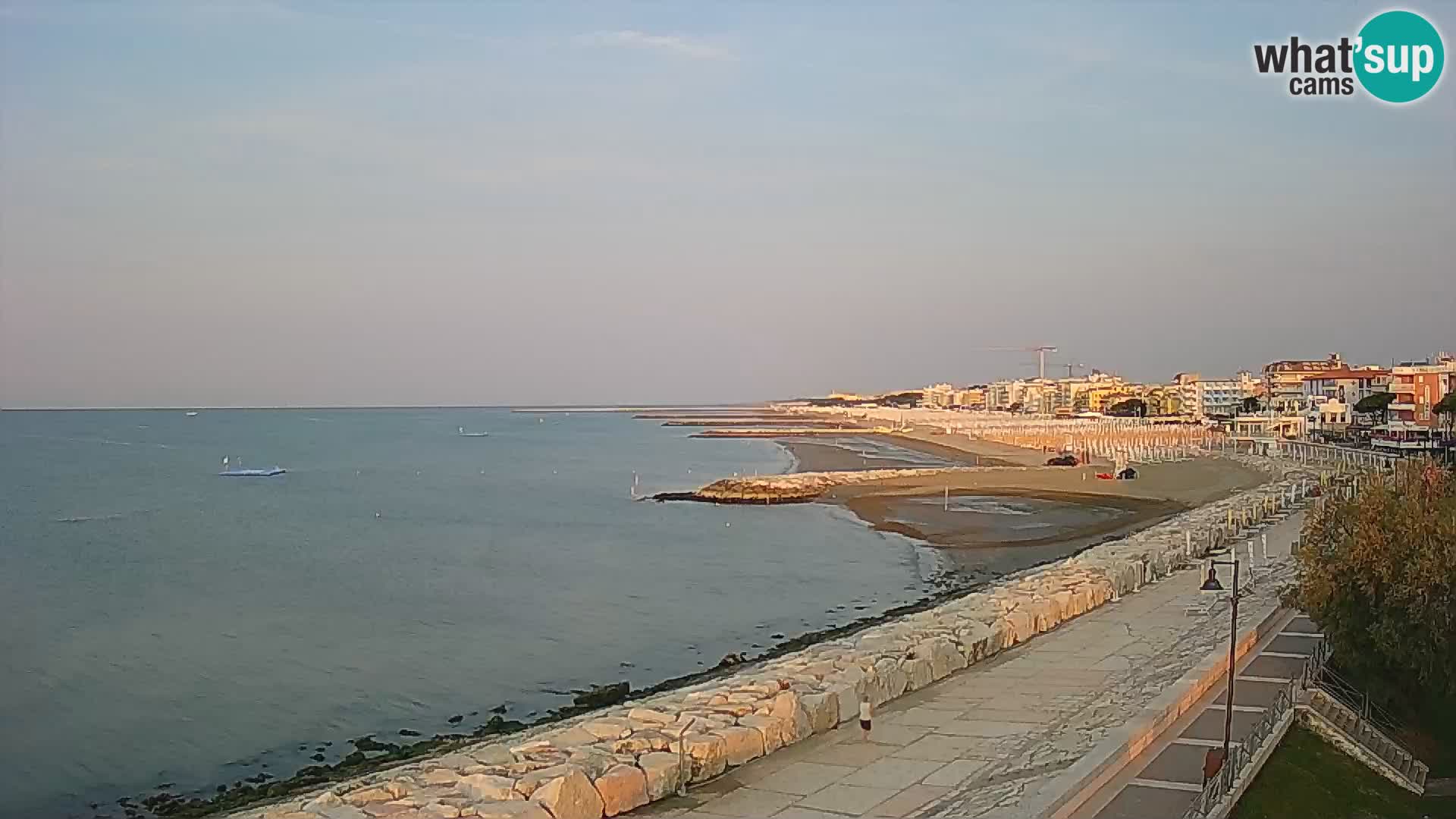 Webcam Caorle Ponente – View from Marinai di Caorle
