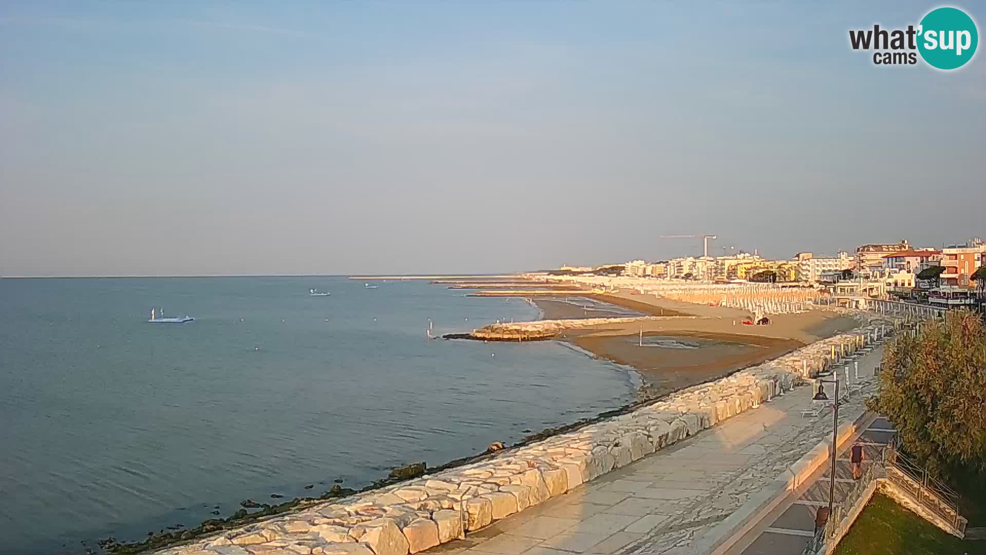 Kamera Caorle Ponente – Pogled iz “Marinai di Caorle”