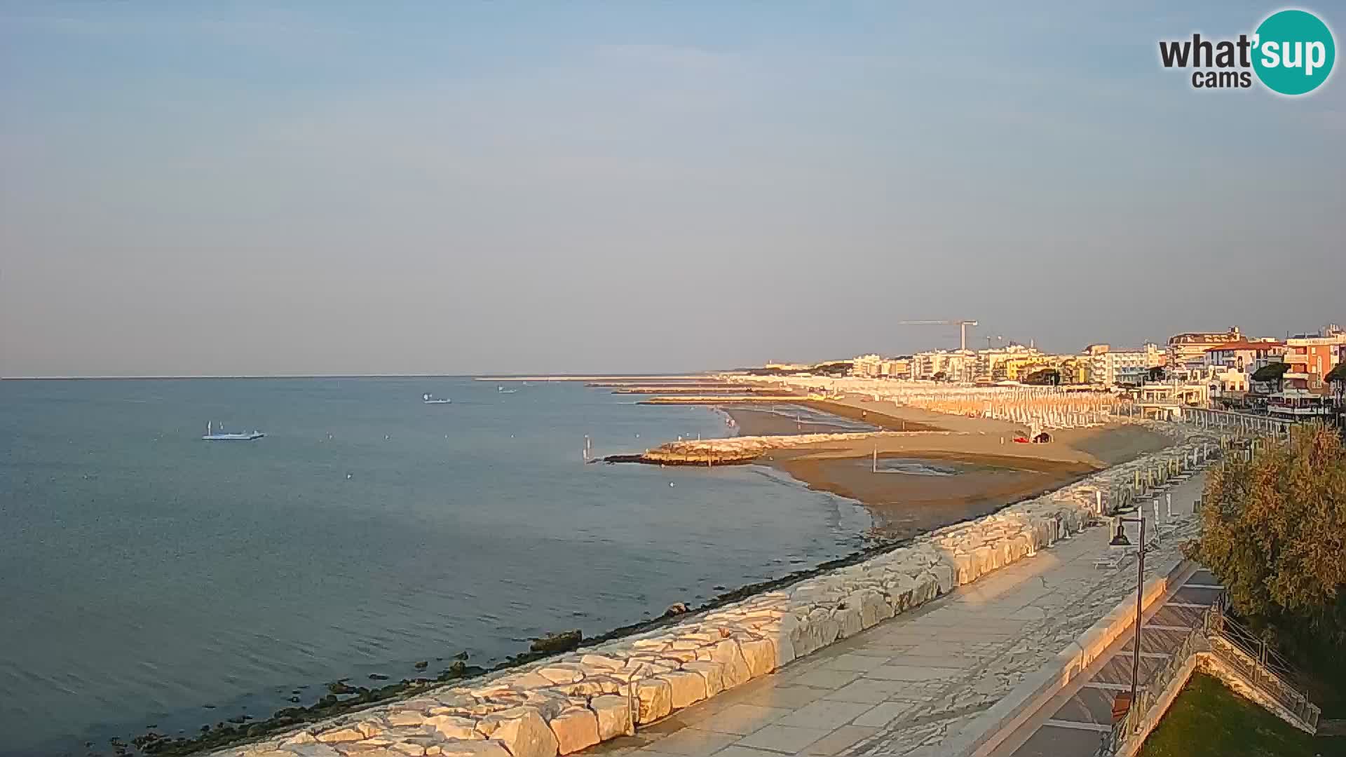 Web kamera Caorle Ponente – pogled sa “Marinai di Caorle”