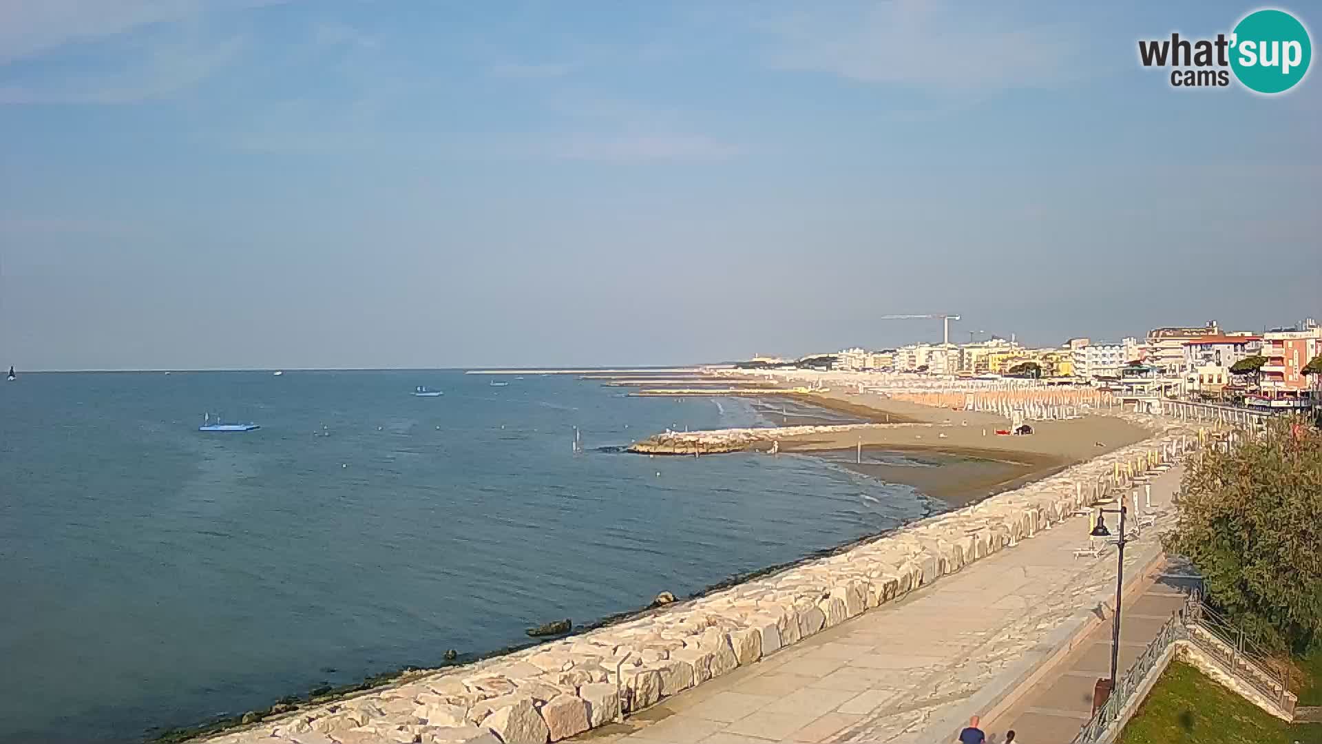 Kamera Caorle Ponente – Pogled iz “Marinai di Caorle”