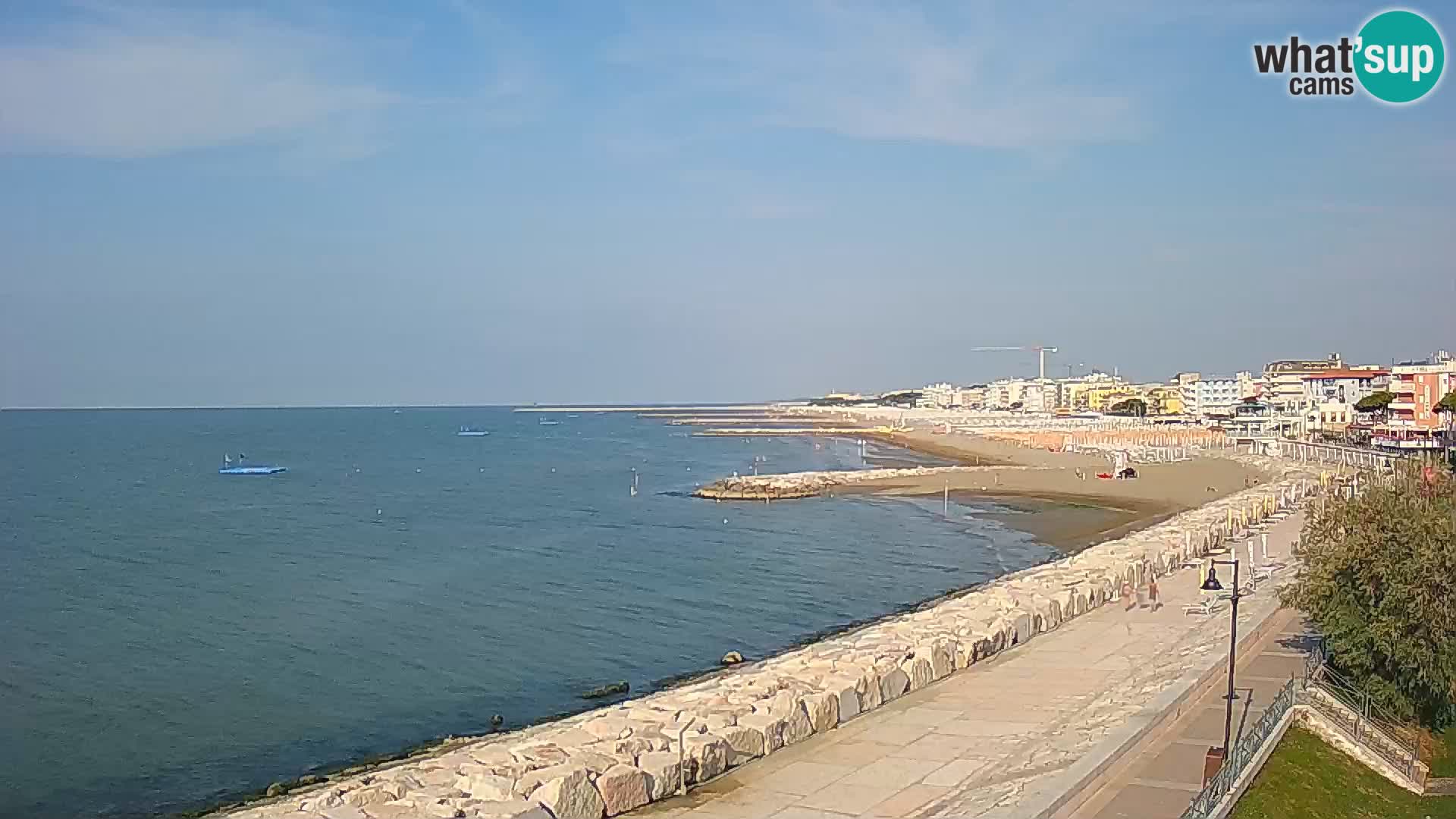 Kamera Caorle Ponente – Pogled iz “Marinai di Caorle”