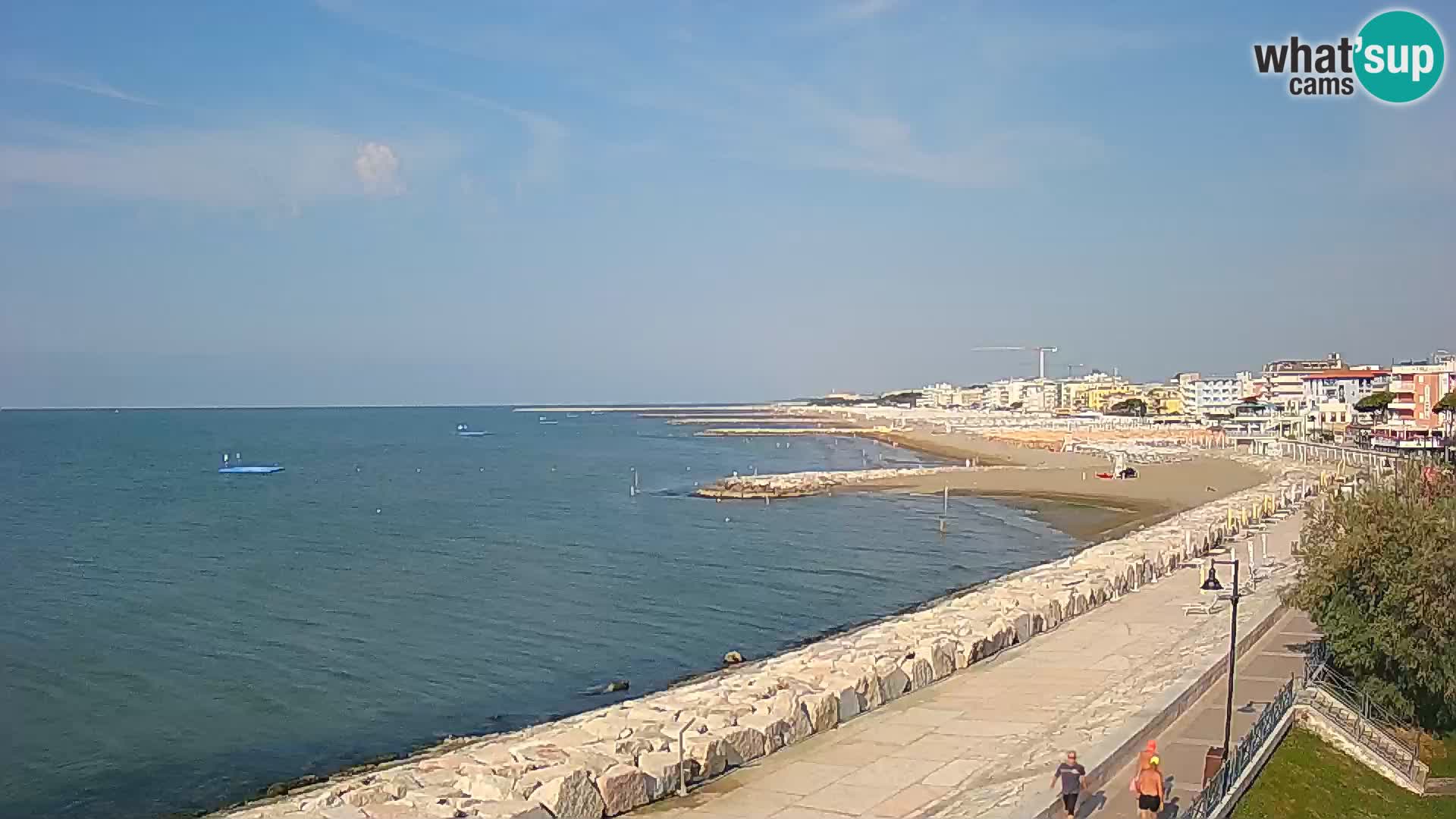 Kamera Caorle Ponente – Pogled iz “Marinai di Caorle”