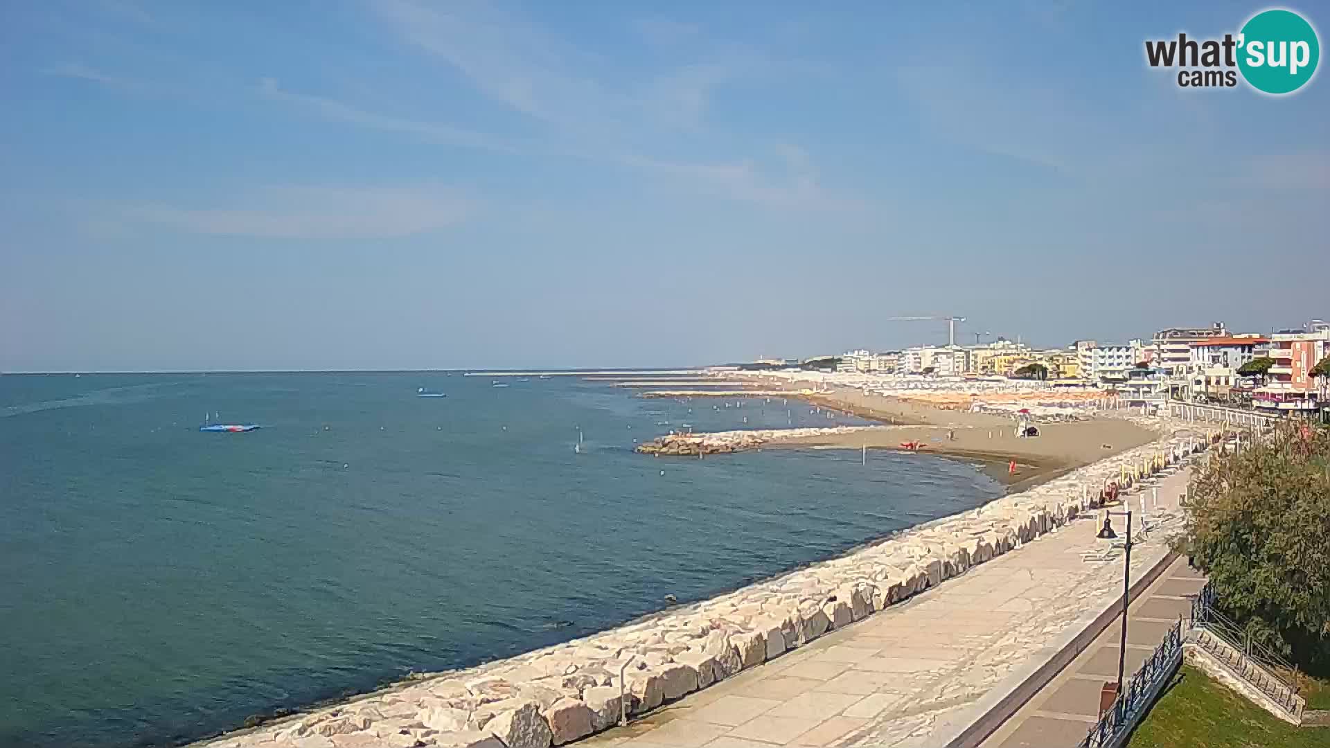 Kamera Caorle Ponente – Pogled iz “Marinai di Caorle”