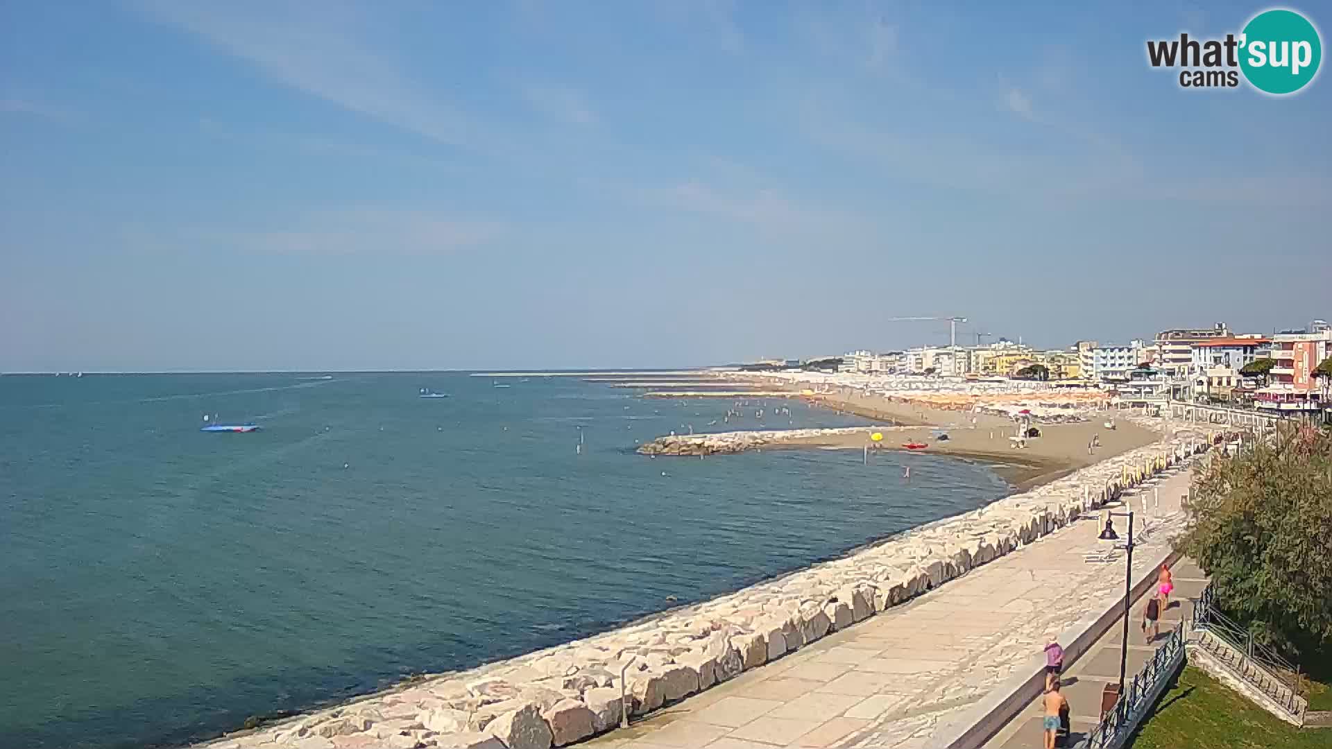 Webcam Caorle Ponente – Vista desde Marinai di Caorle