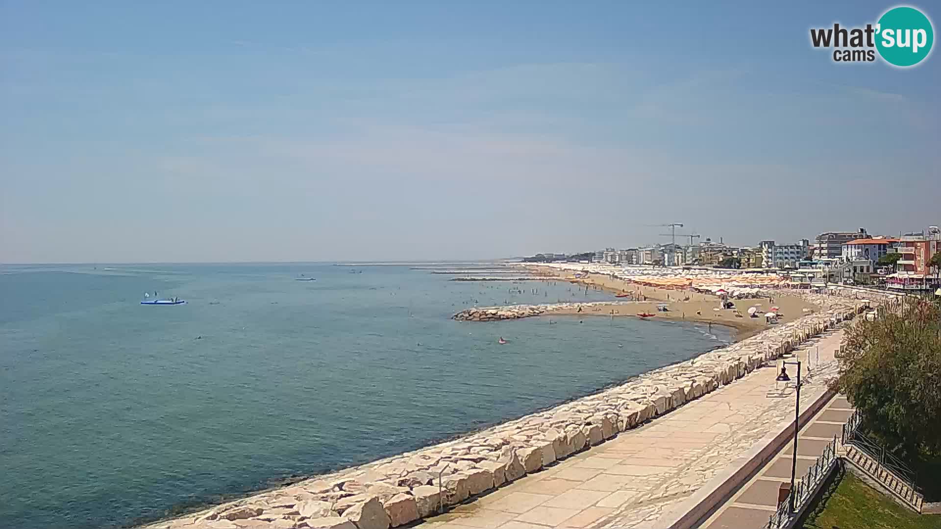 Webcam Caorle Ponente – Vista desde Marinai di Caorle