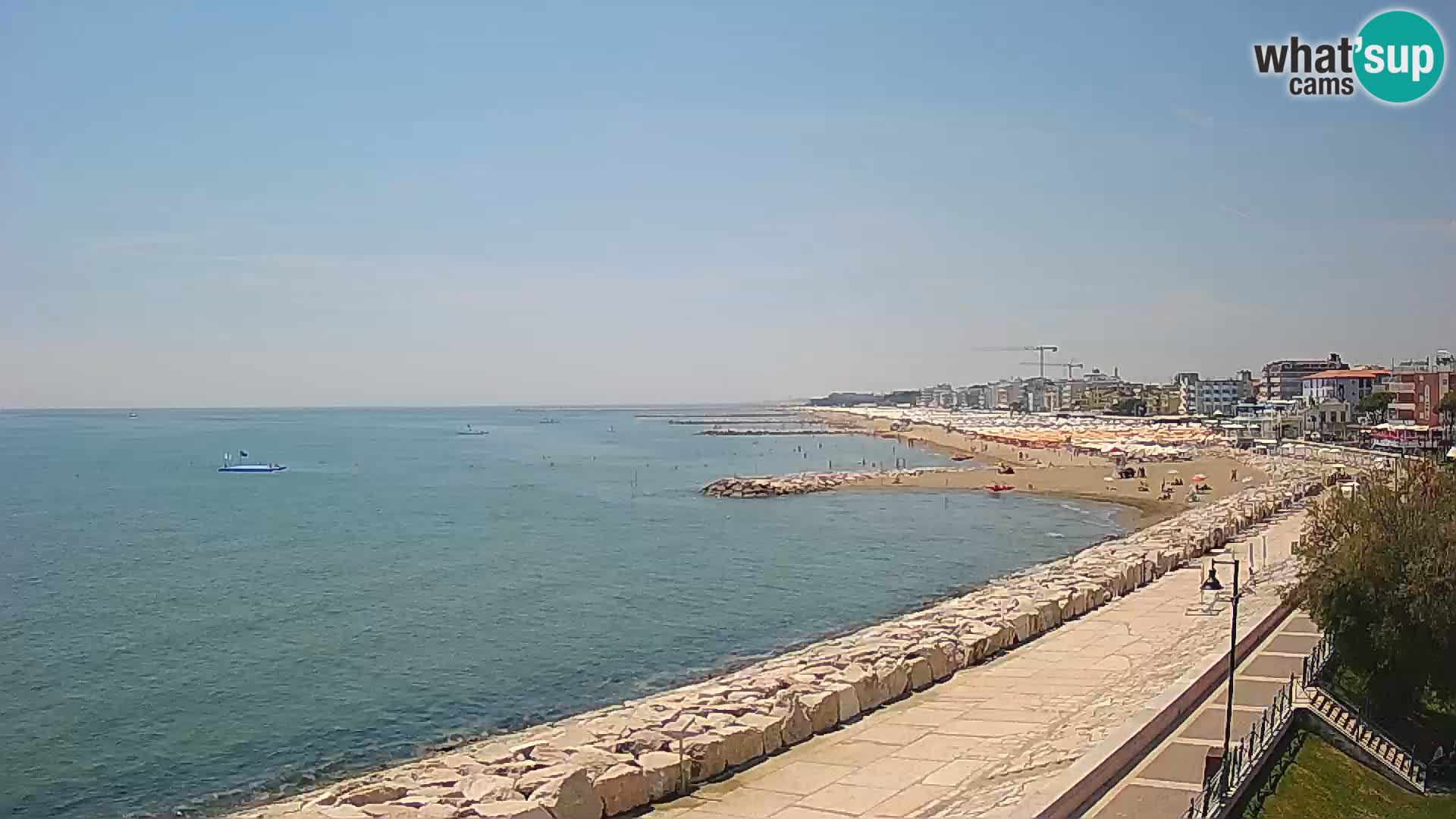 Webcam Caorle Ponente – View from Marinai di Caorle