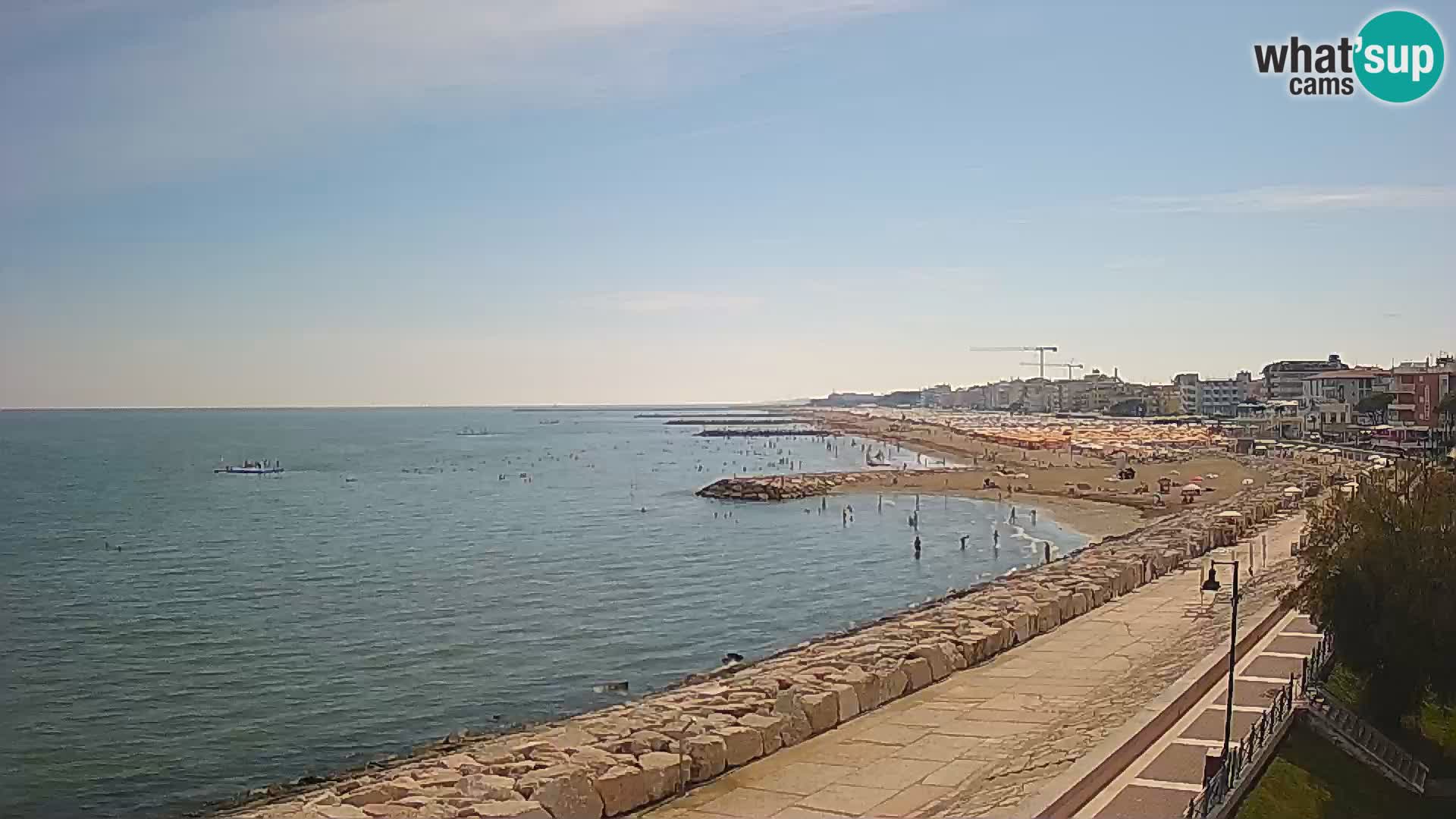 Webcam Caorle Ponente – Vista desde Marinai di Caorle