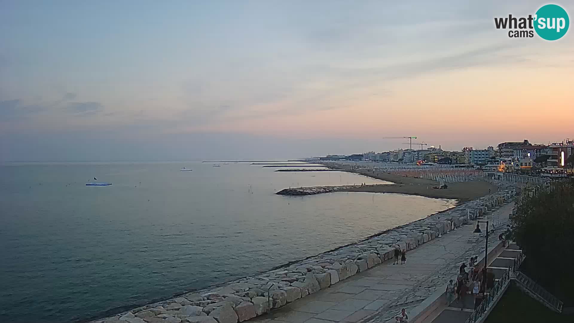Webcam Caorle Ponente – View from Marinai di Caorle