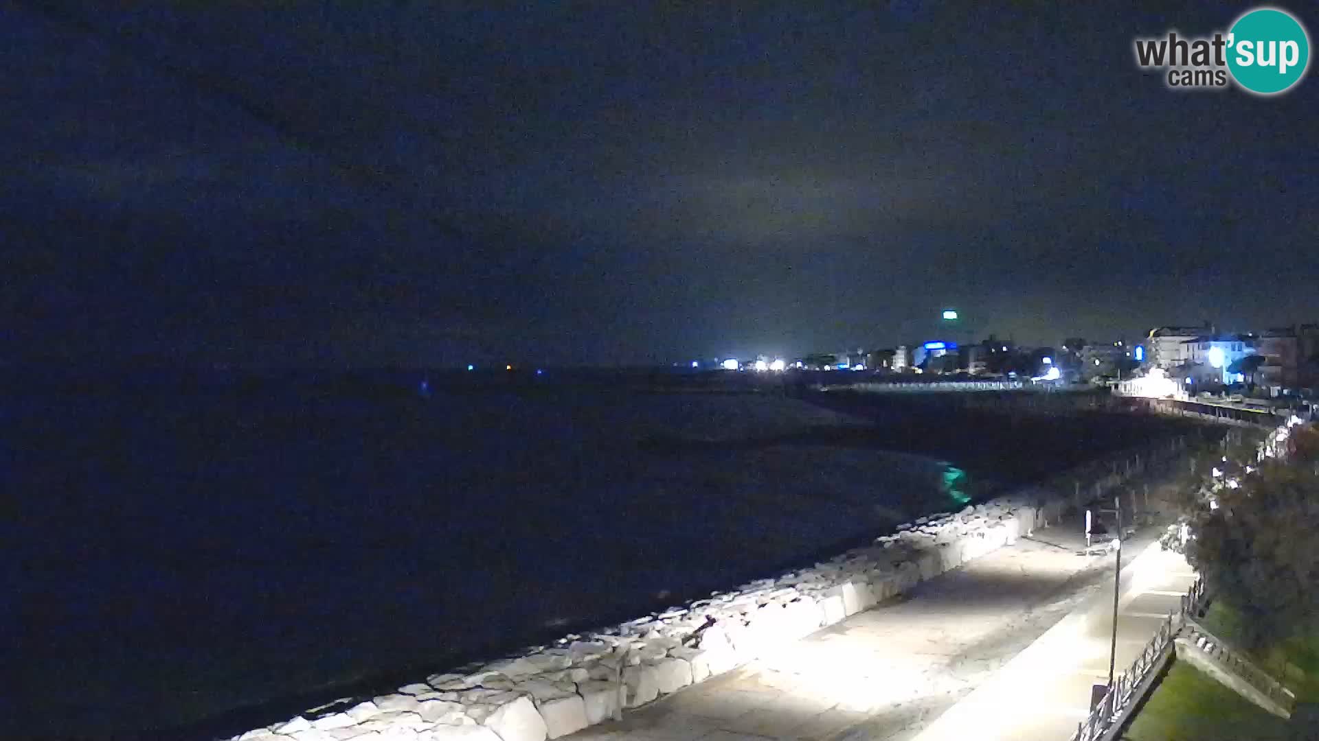 Webcam Caorle Ponente – Vue depuis les Marinai di Caorle