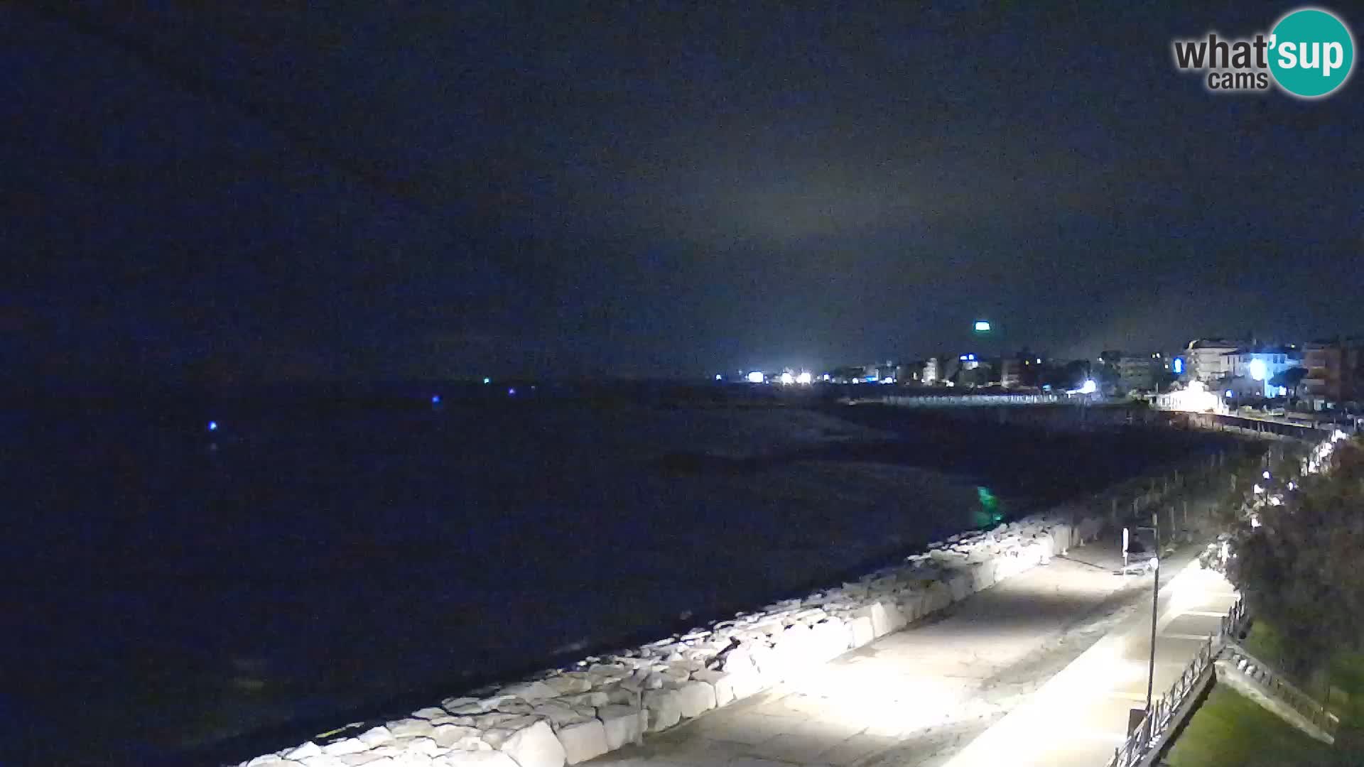 Webcam Caorle Ponente – Vue depuis les Marinai di Caorle