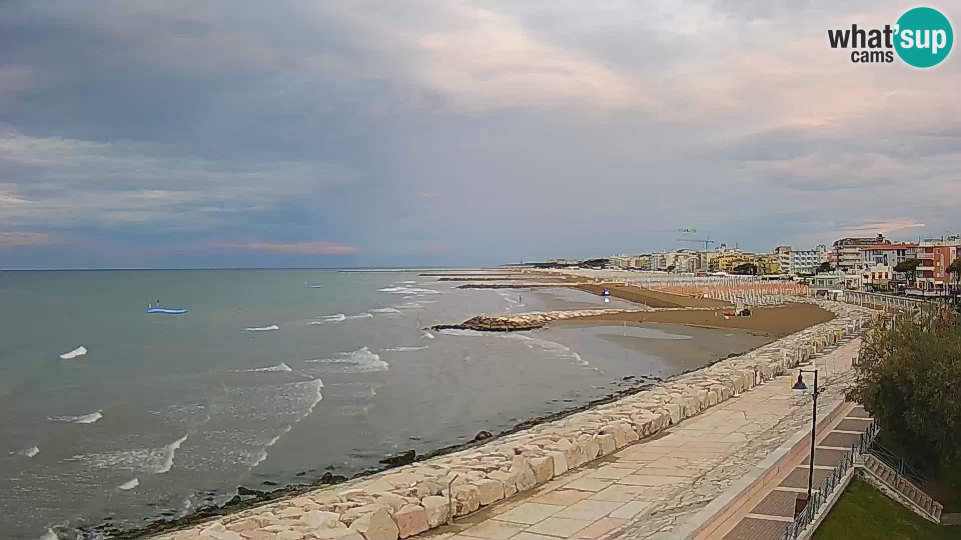 Webcam Caorle Ponente – panorama dall’ASS. Marinai di Caorle