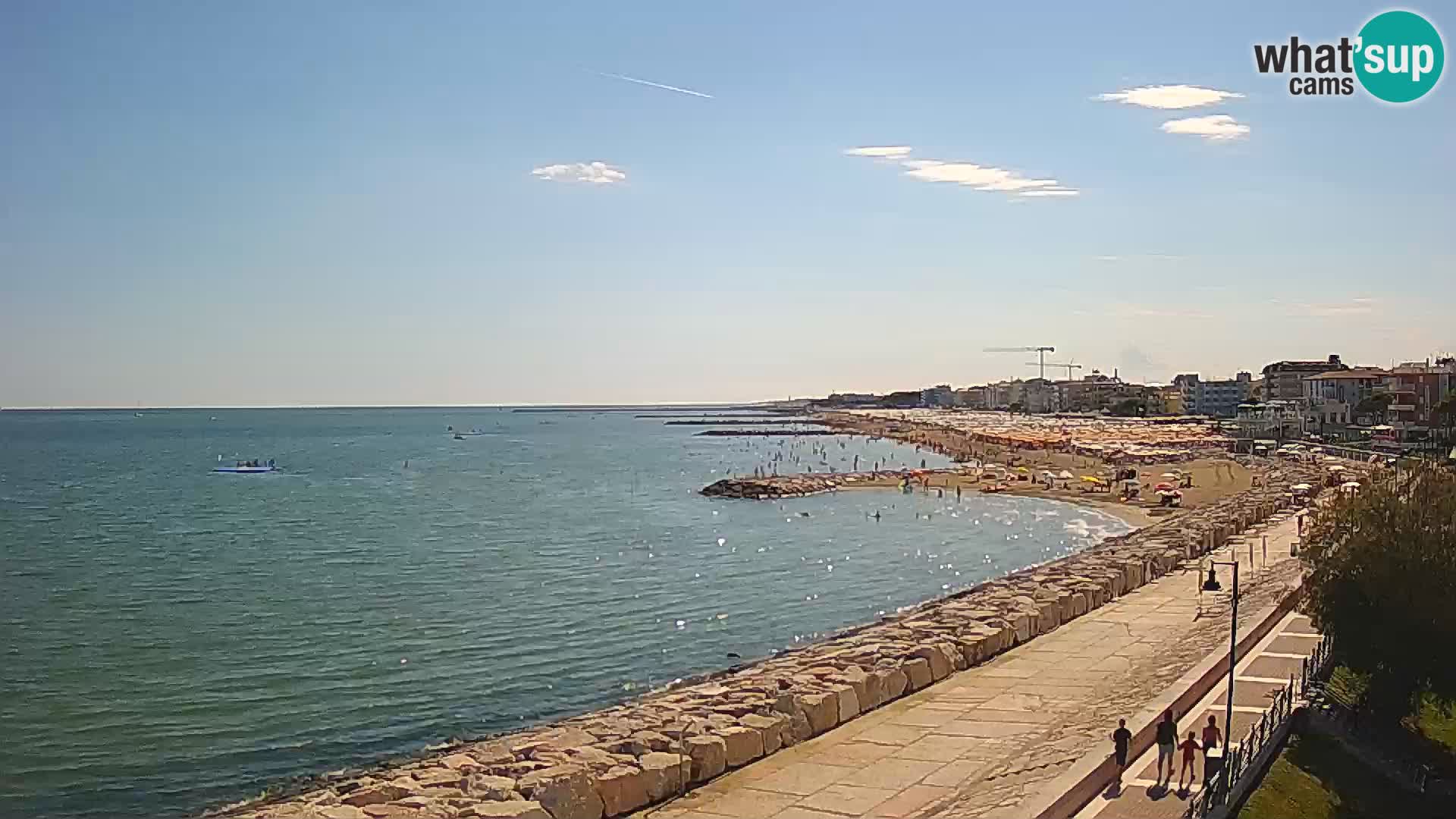 Webcam Caorle Ponente – View from Marinai di Caorle