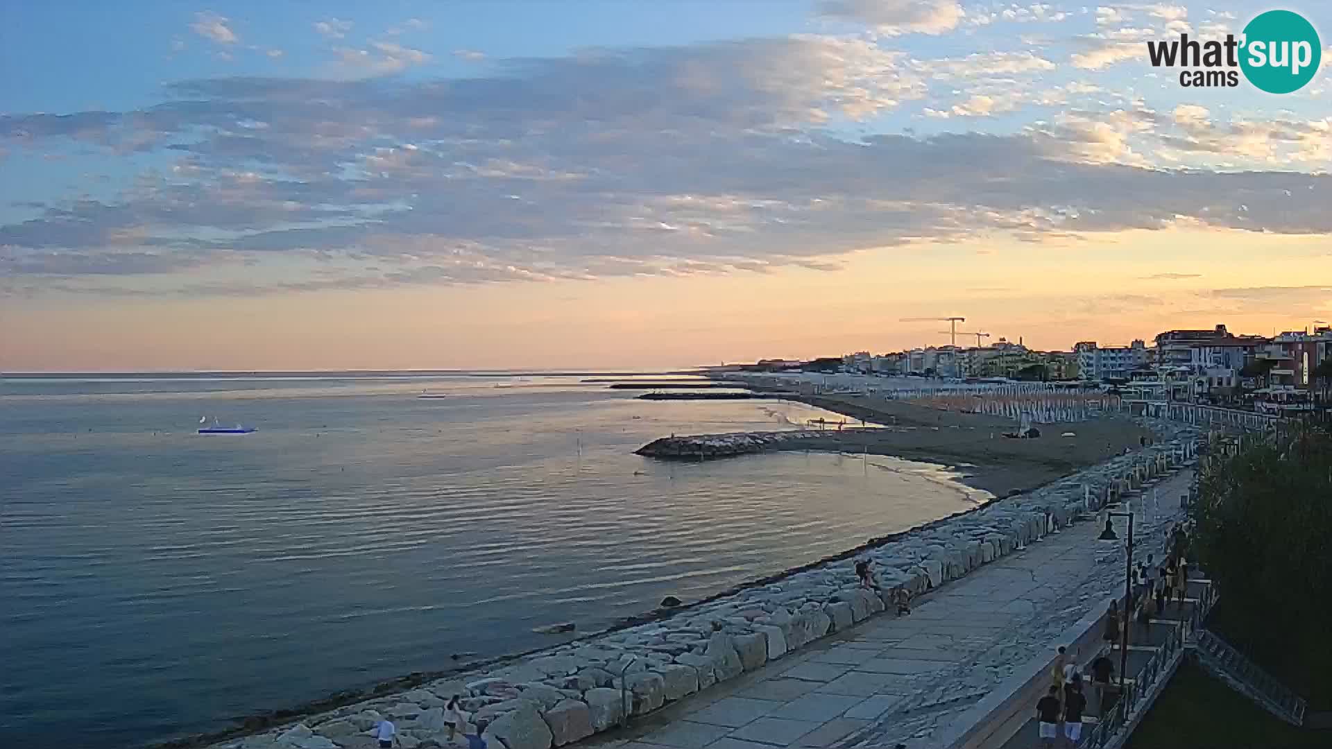 Webcam Caorle Ponente – View from Marinai di Caorle