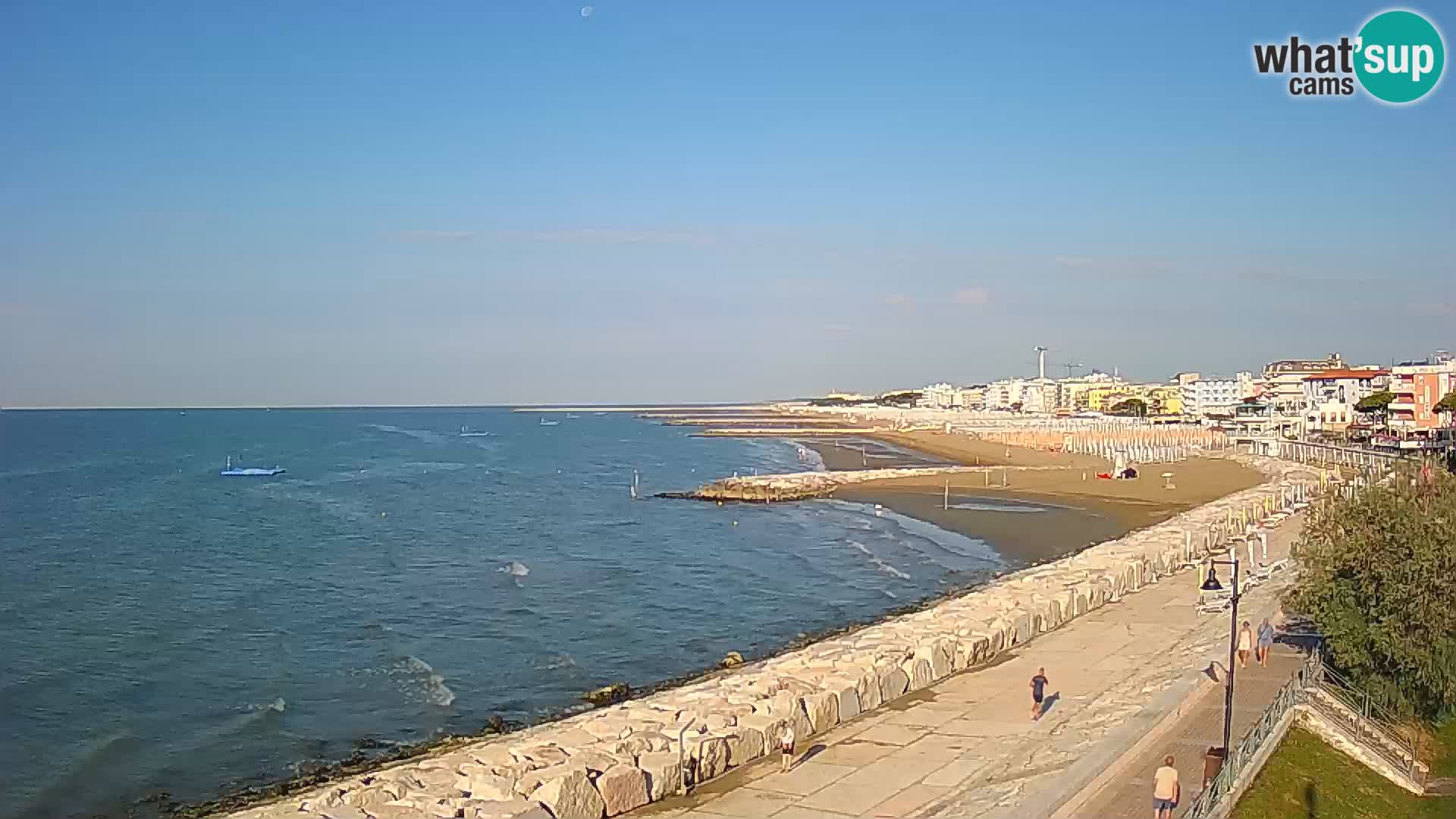 Webcam Caorle Ponente – View from Marinai di Caorle