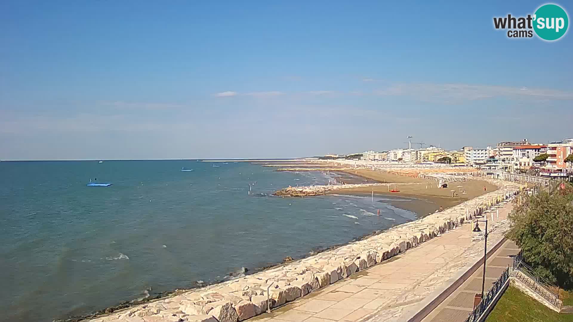 Webcam Caorle Ponente – Vista desde Marinai di Caorle