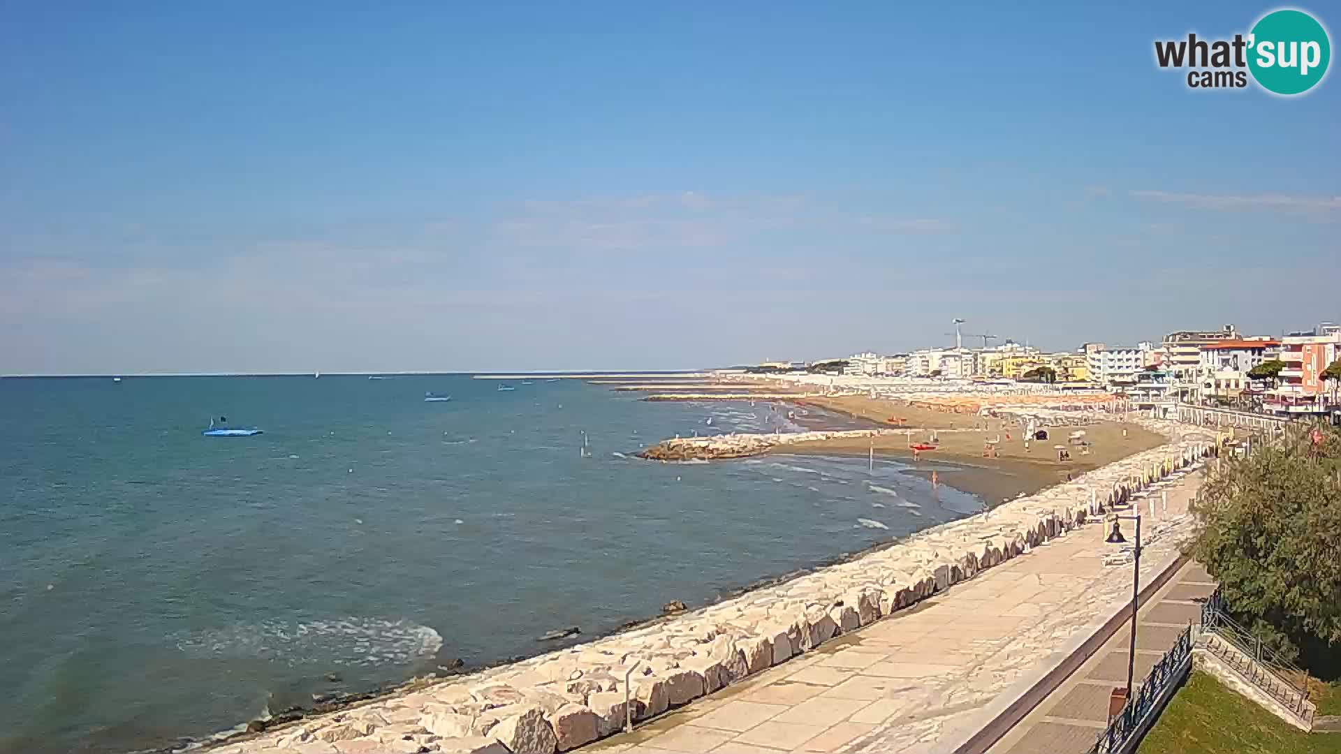 Webcam Caorle Ponente – Vista desde Marinai di Caorle