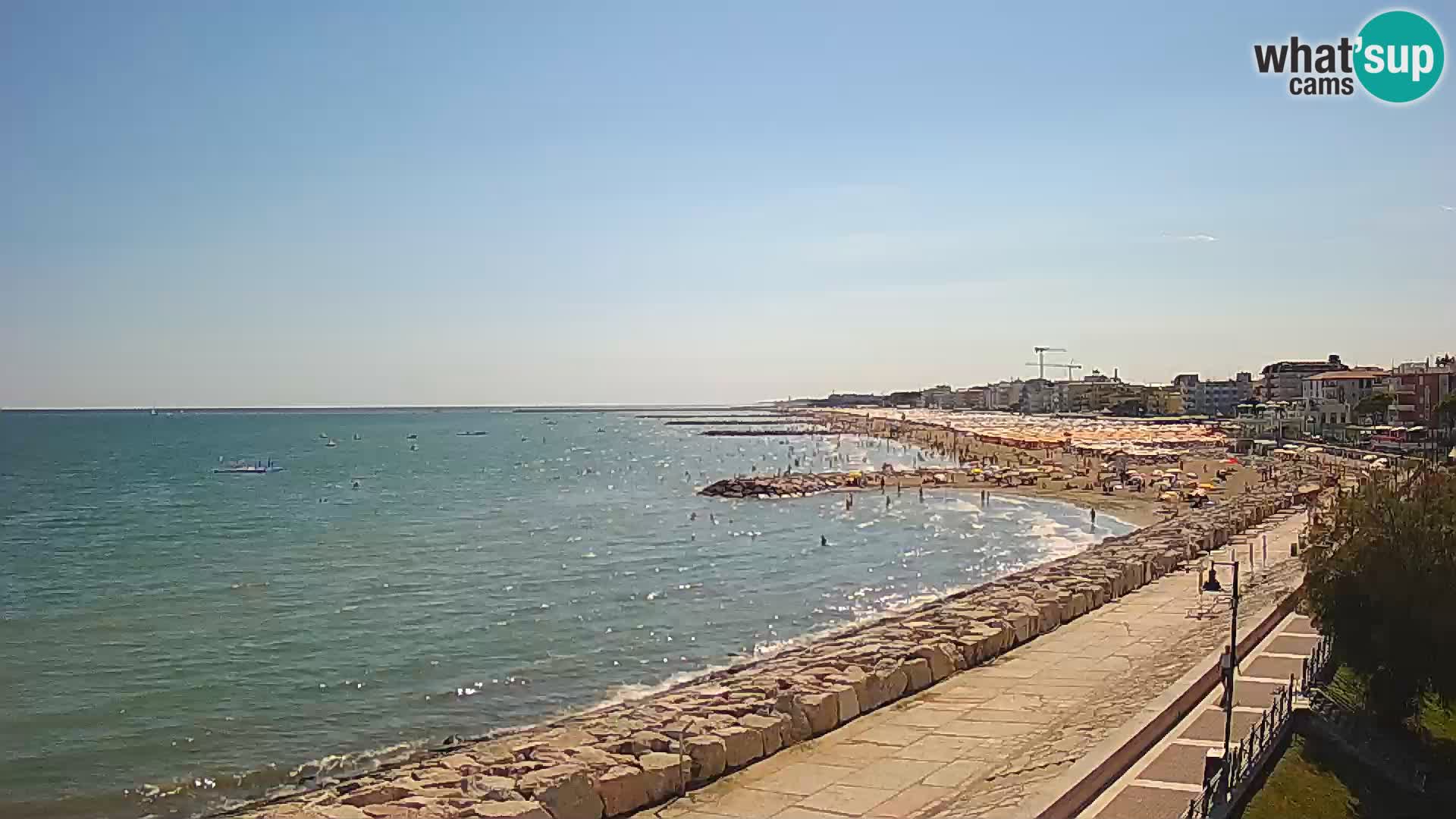 Web kamera Caorle Ponente – pogled sa “Marinai di Caorle”