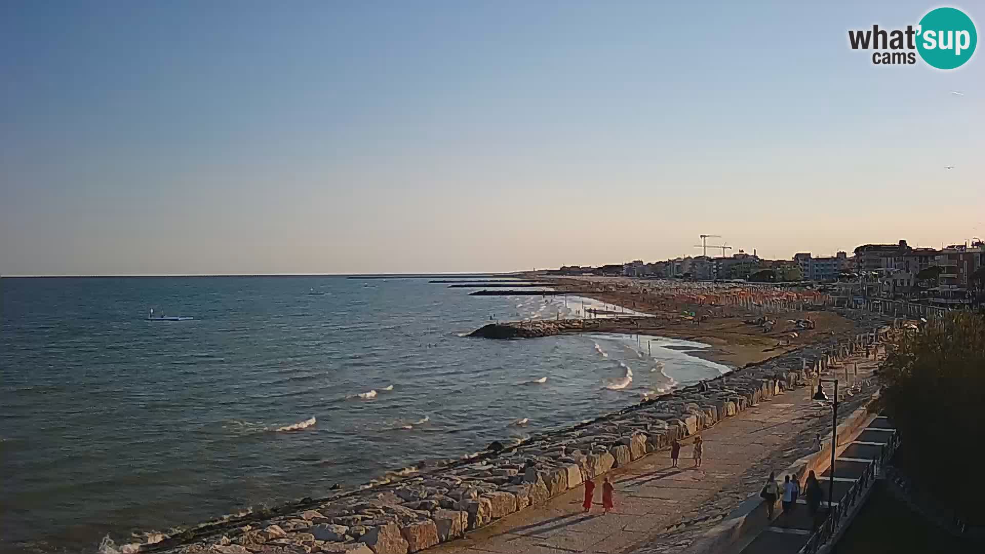 Webcam Caorle Ponente – View from Marinai di Caorle