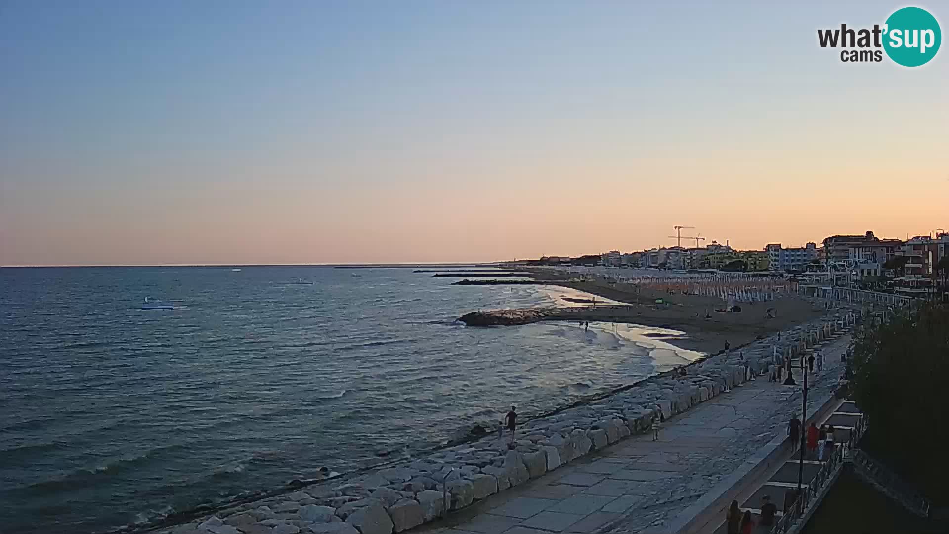Webcam Caorle Ponente – View from Marinai di Caorle