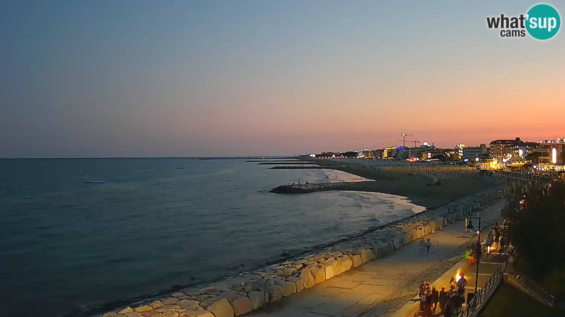 Webcam Caorle Ponente – View from Marinai di Caorle
