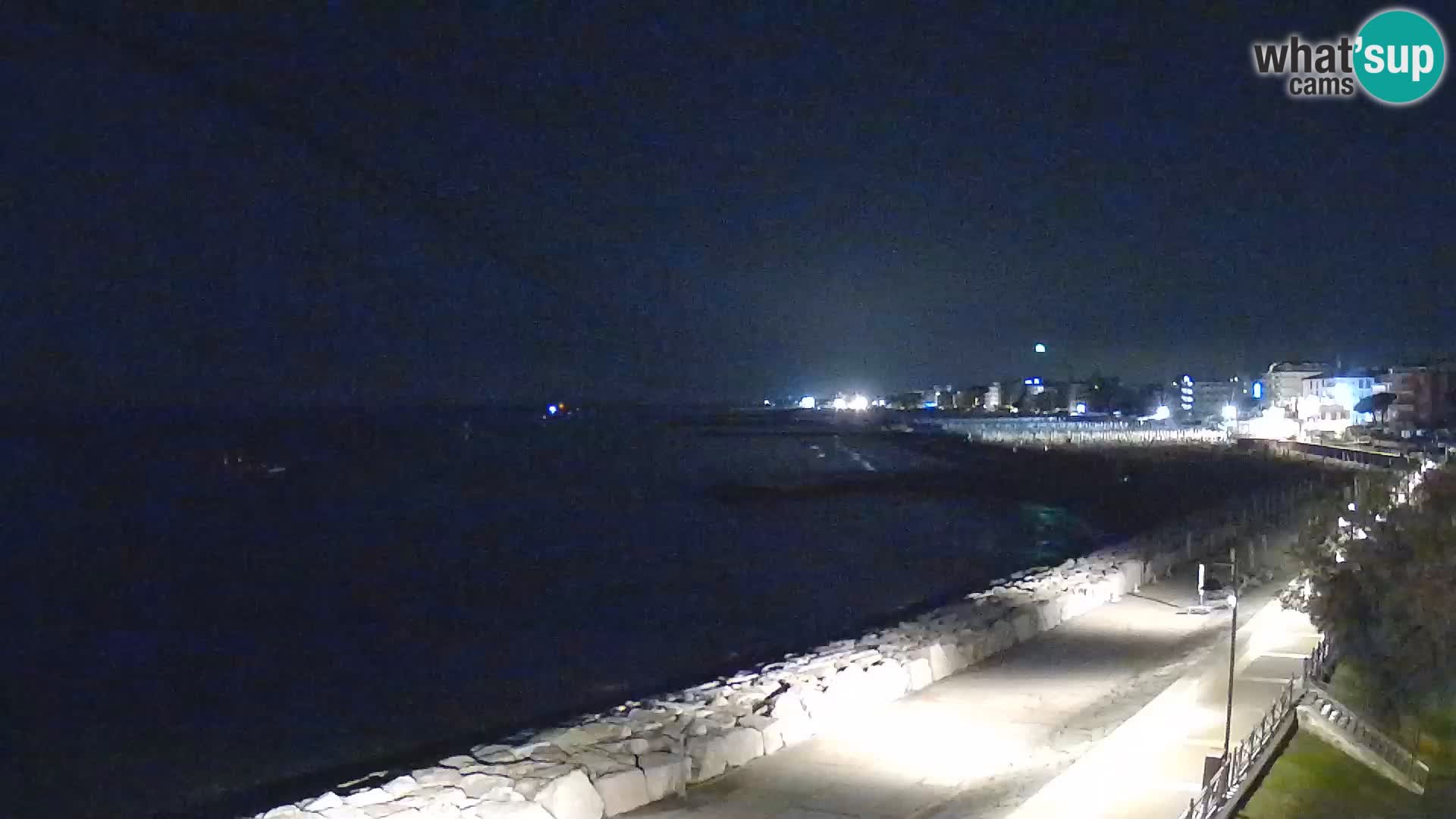 Kamera Caorle Ponente – Pogled iz “Marinai di Caorle”