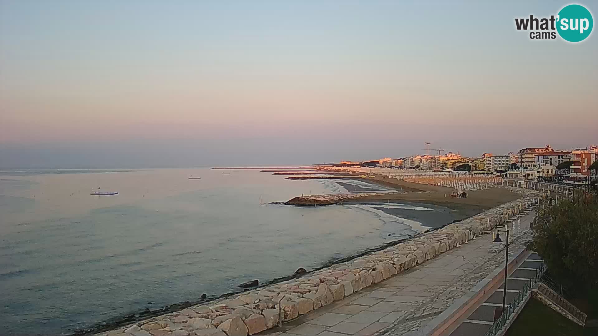 Webcam Caorle Ponente – panorama dall’ASS. Marinai di Caorle