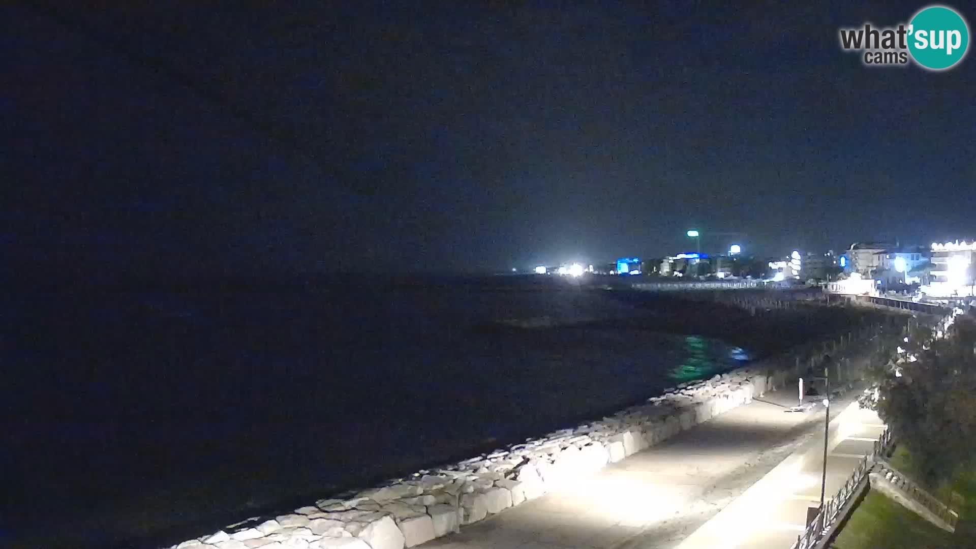 Webcam Caorle Ponente – Blick von Marinai di Caorle