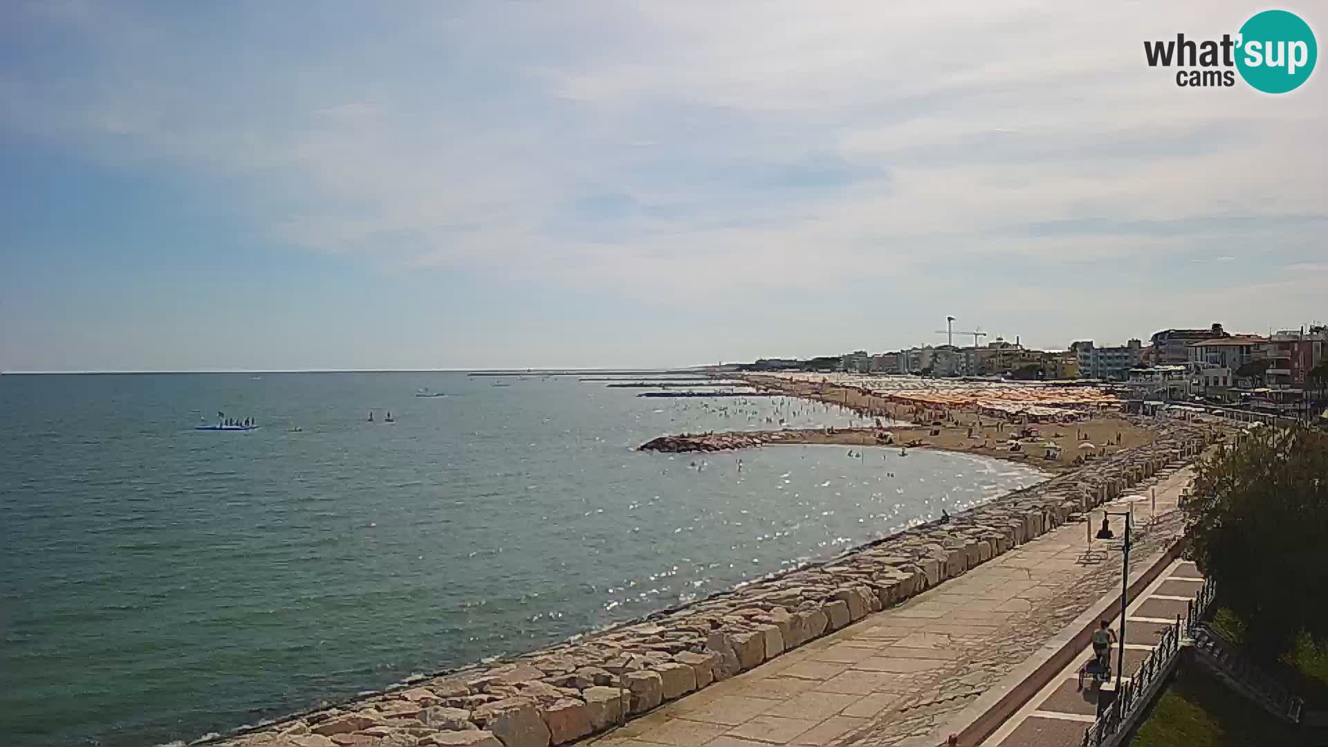 Webcam Caorle Ponente – panorama dall’ASS. Marinai di Caorle