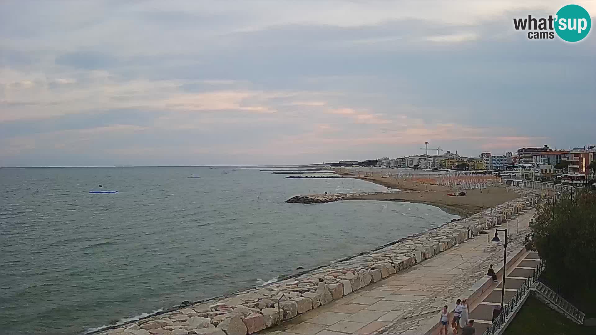 Webcam Caorle Ponente – View from Marinai di Caorle