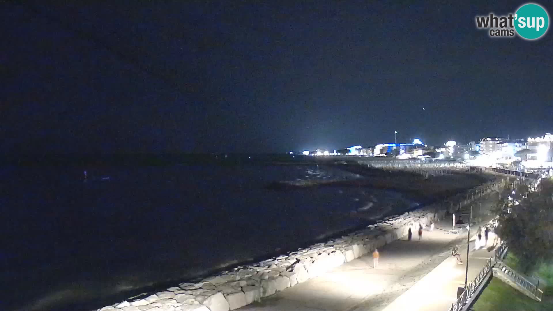 Webcam Caorle Ponente – Vue depuis les Marinai di Caorle