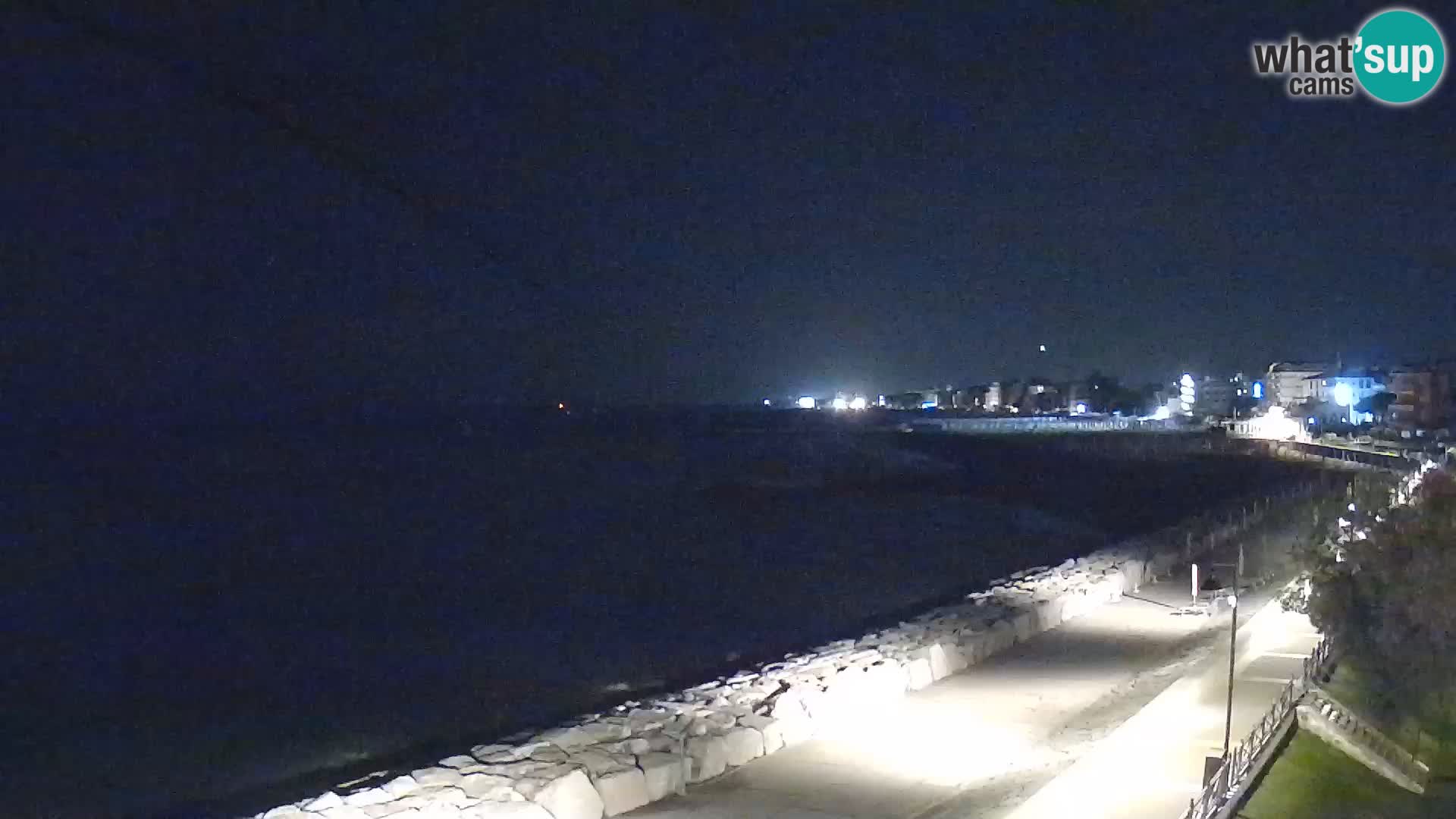 Kamera Caorle Ponente – Pogled iz “Marinai di Caorle”