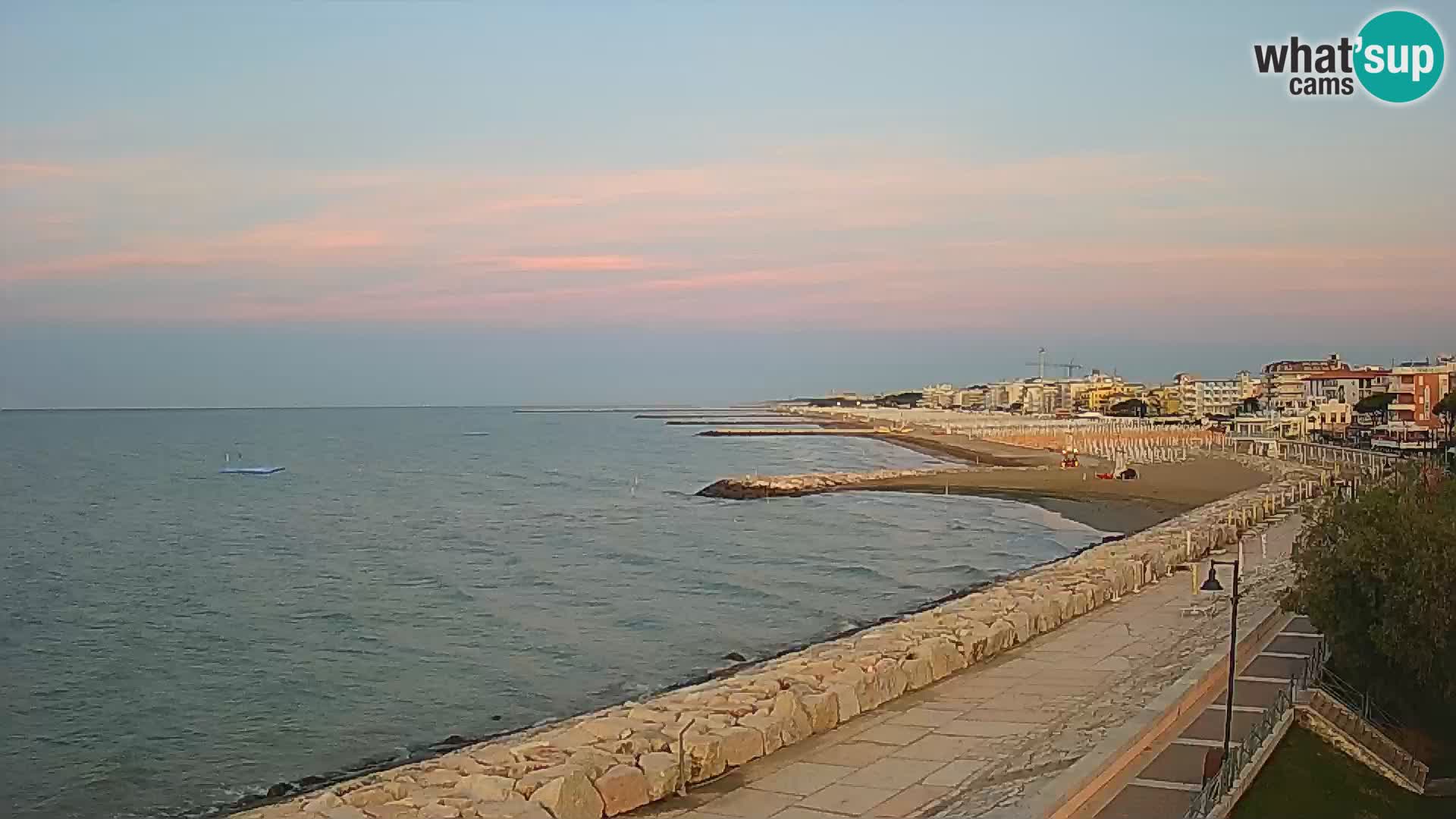 Web kamera Caorle Ponente – pogled sa “Marinai di Caorle”