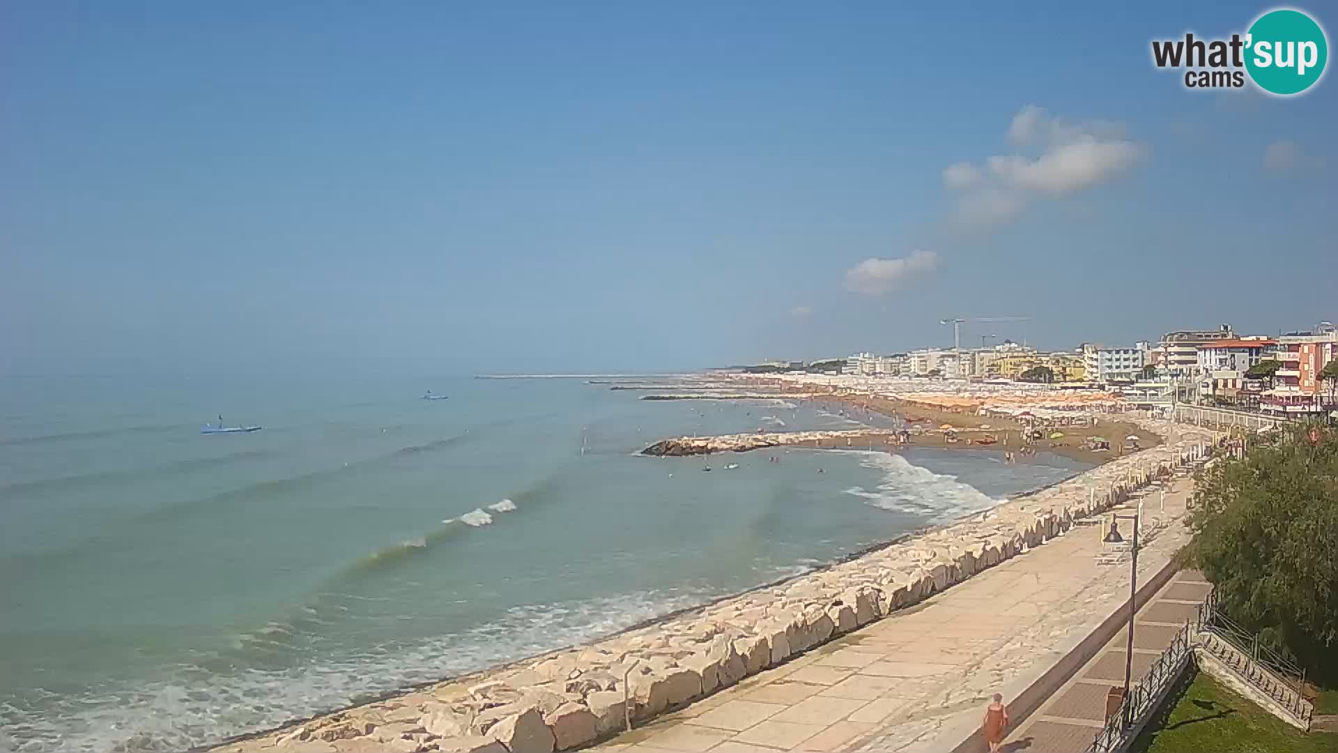 Webcam Caorle Ponente – Vista desde Marinai di Caorle