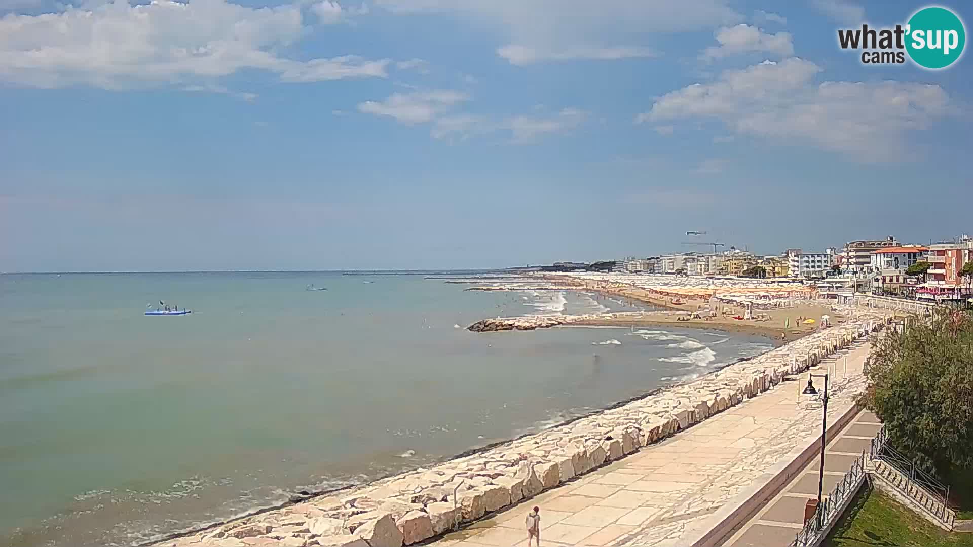 Webcam Caorle Ponente – Vista desde Marinai di Caorle