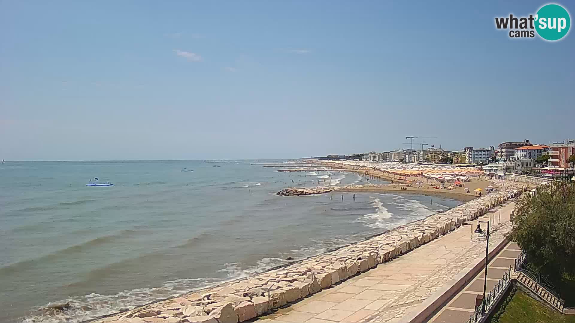 Webcam Caorle Ponente – Vista desde Marinai di Caorle