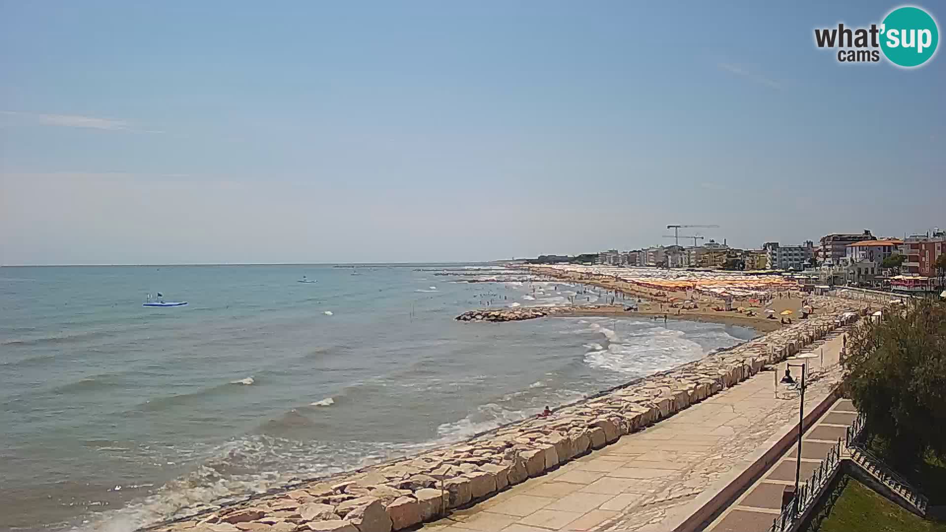 Webcam Caorle Ponente – Vista desde Marinai di Caorle