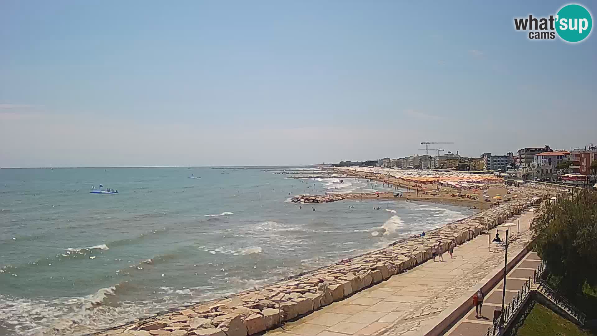 Webcam Caorle Ponente – panorama dall’ASS. Marinai di Caorle