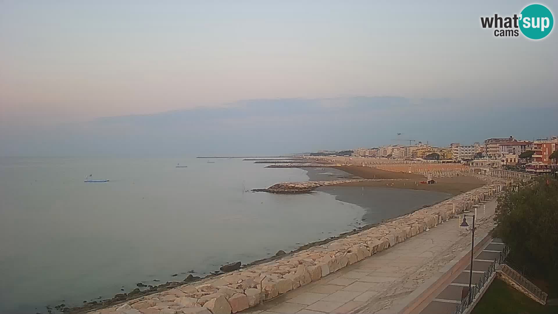 Webcam Caorle Ponente – Vista desde Marinai di Caorle