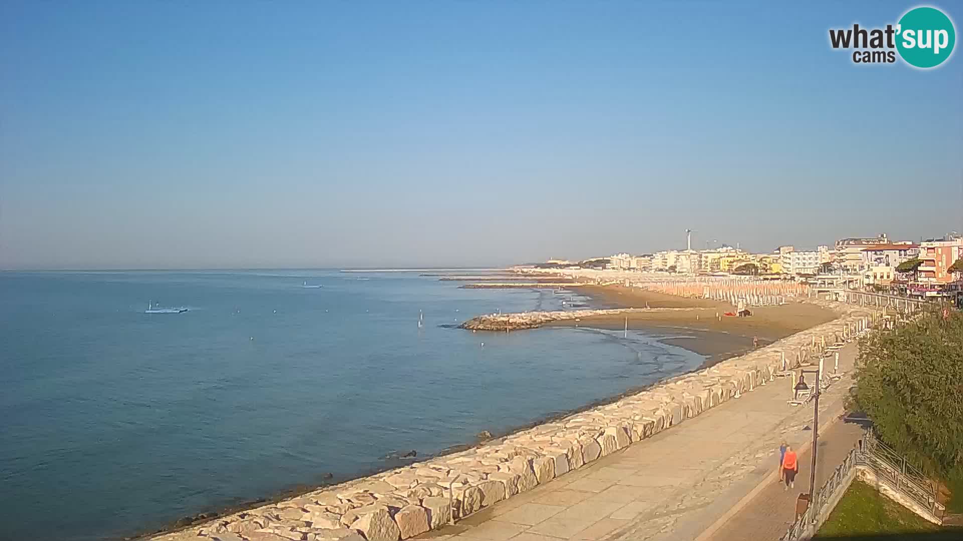 Webcam Caorle Ponente – Vista desde Marinai di Caorle