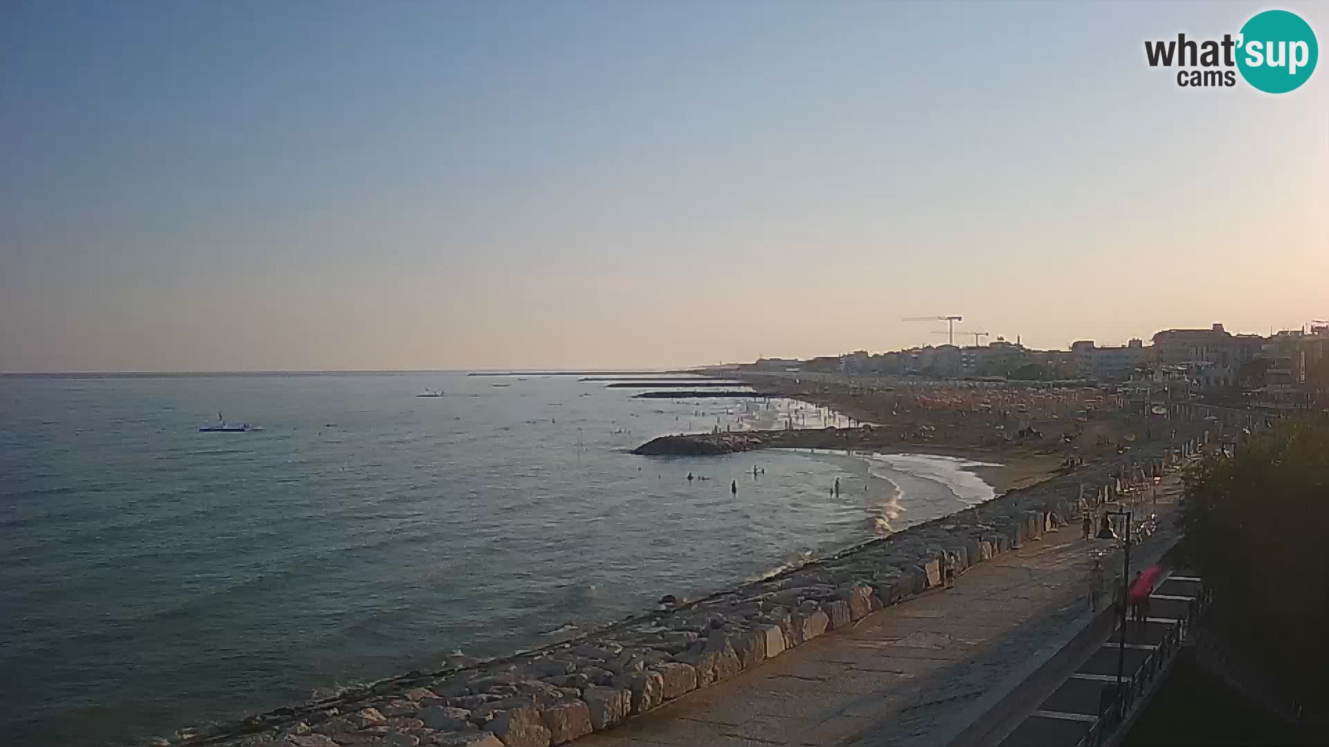 Web kamera Caorle Ponente – pogled sa “Marinai di Caorle”