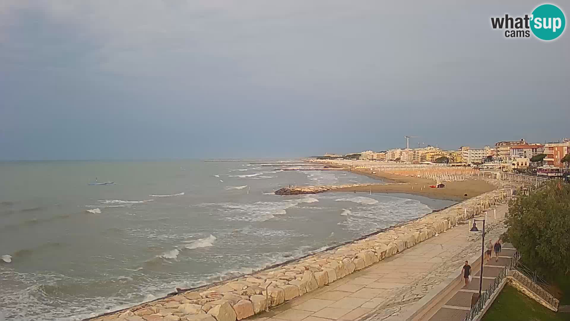 Webcam Caorle Ponente – View from Marinai di Caorle