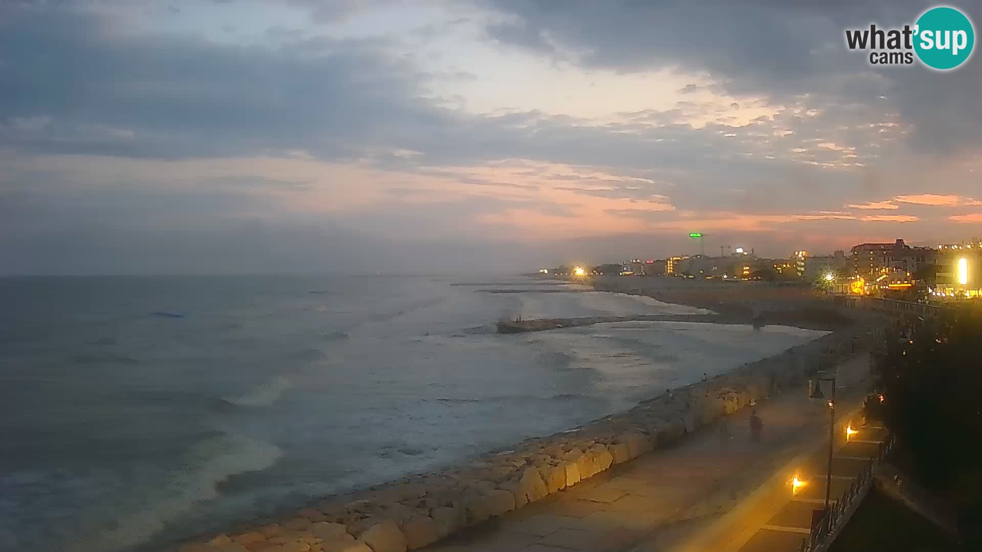 Webcam Caorle Ponente – View from Marinai di Caorle