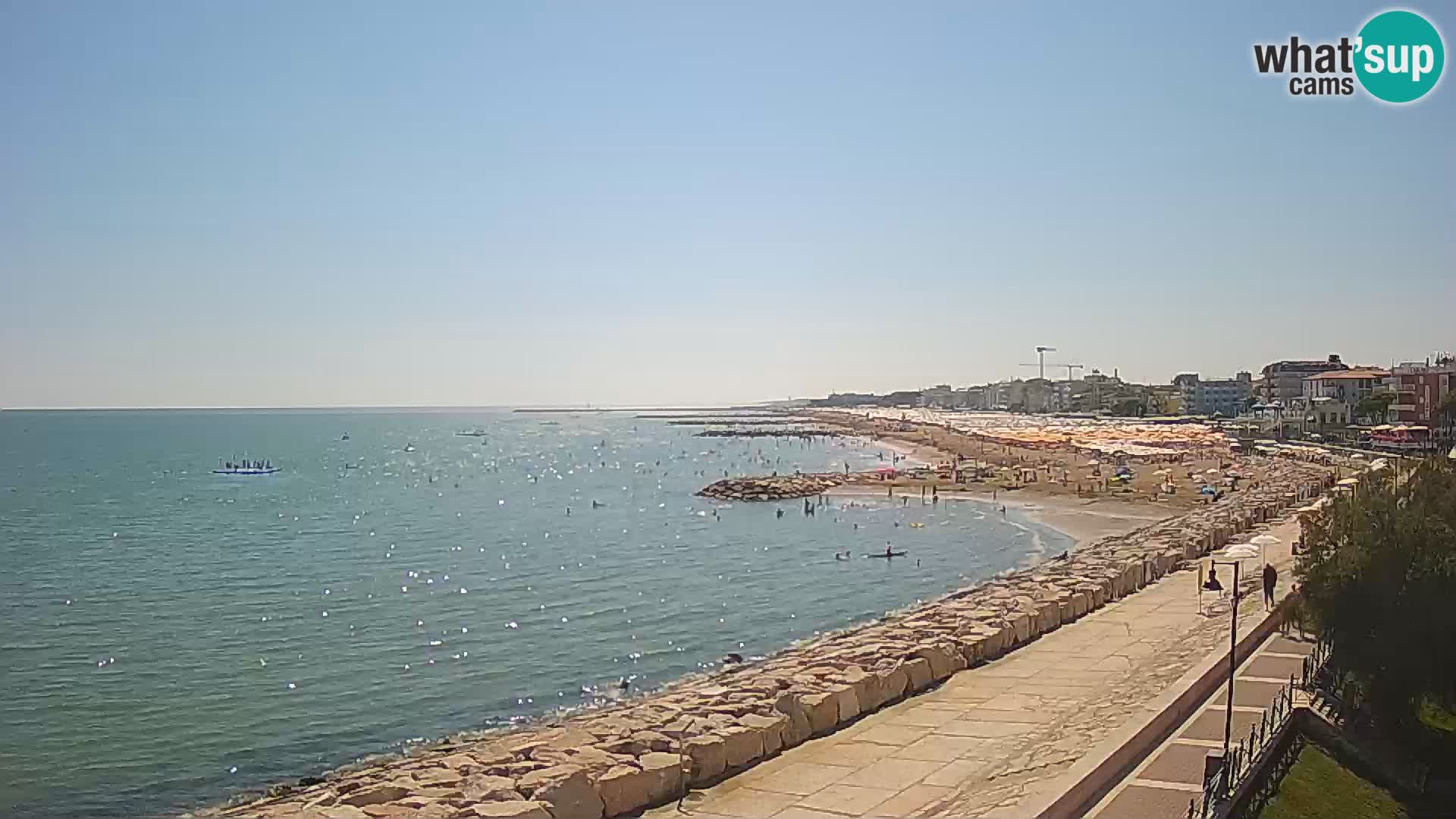 Web kamera Caorle Ponente – pogled sa “Marinai di Caorle”